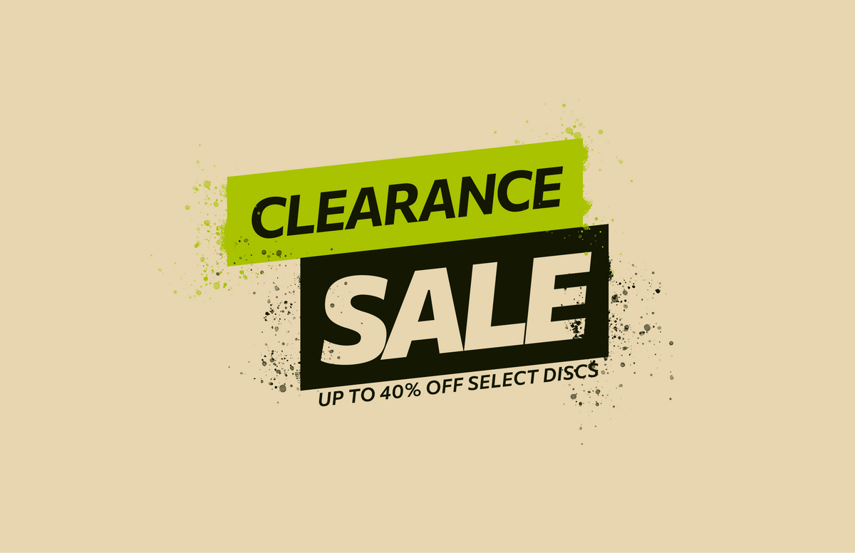 HUGE Disc Clearance Sale!