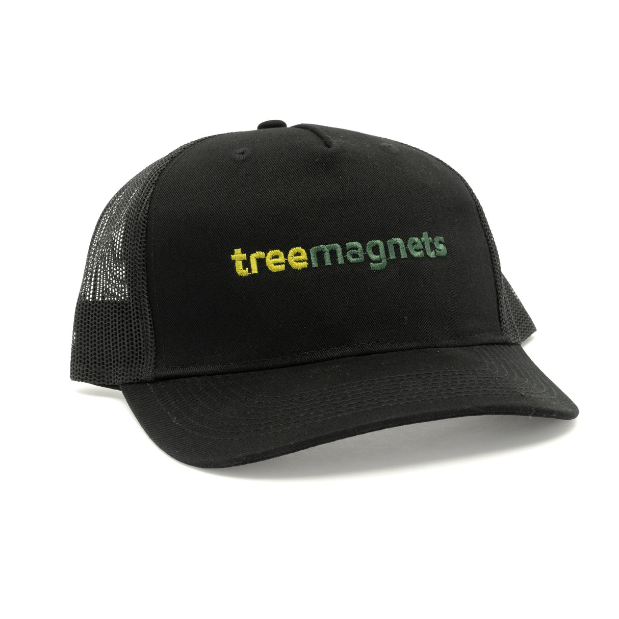 TreeMagnets Trucker Hat - Black