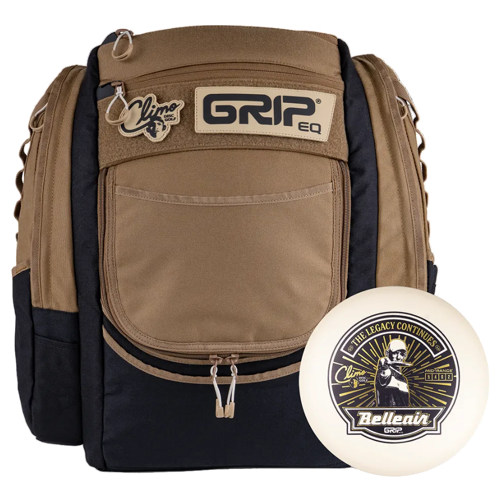 Climo Disc Golf X GRIPeq ATS Disc Golf Bag
