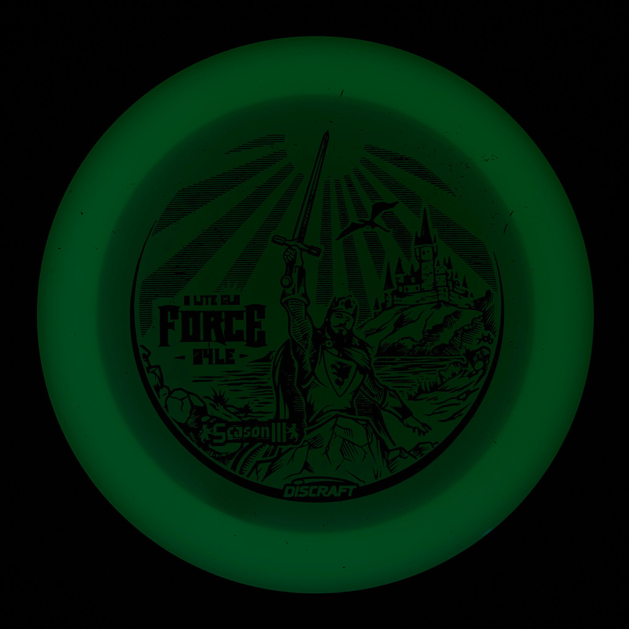 Discraft Force - Season 3 Ledgestone Z Lite Glo 167g | Style 0003