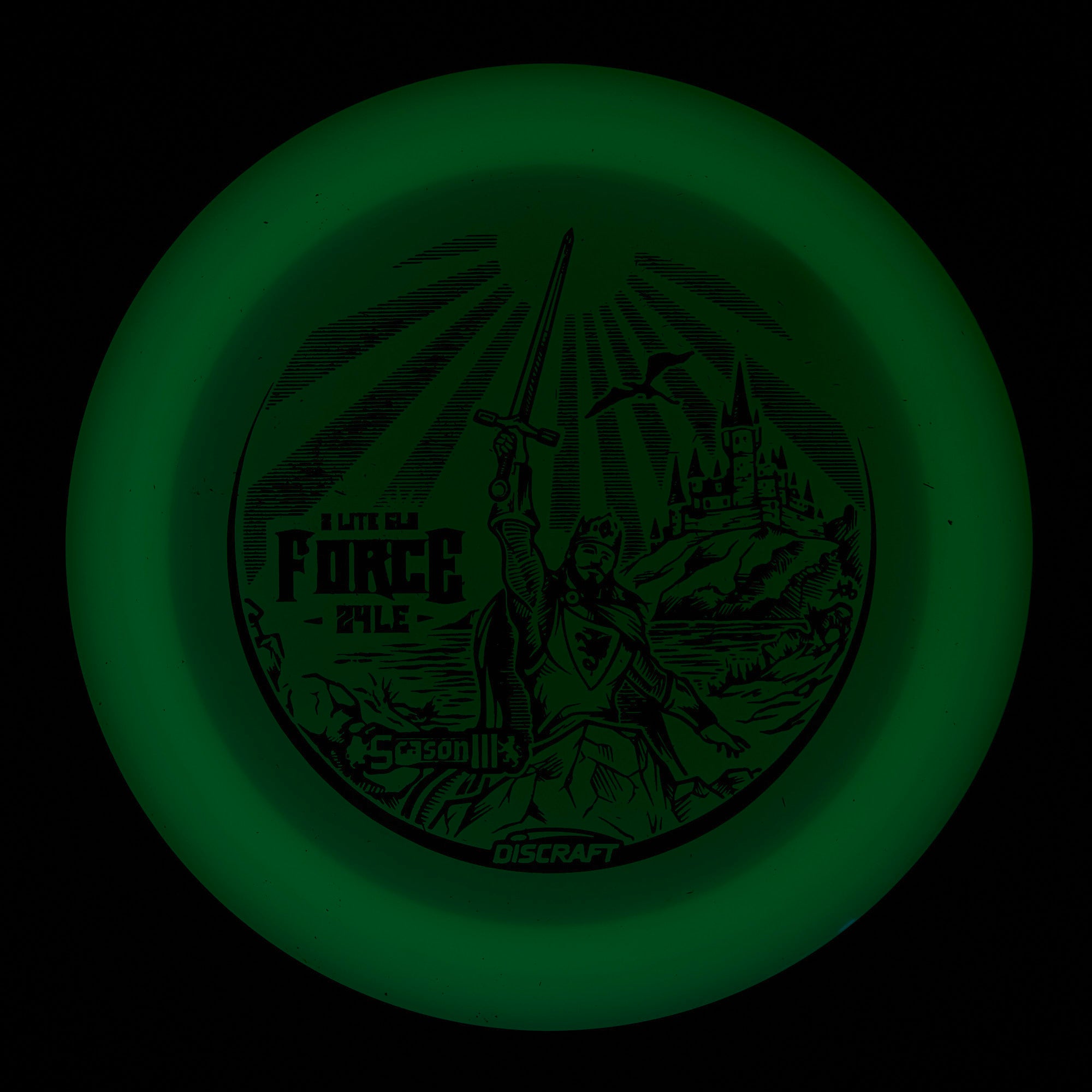 Discraft Force - Season 3 Ledgestone Z Lite Glo 168g | Style 0003