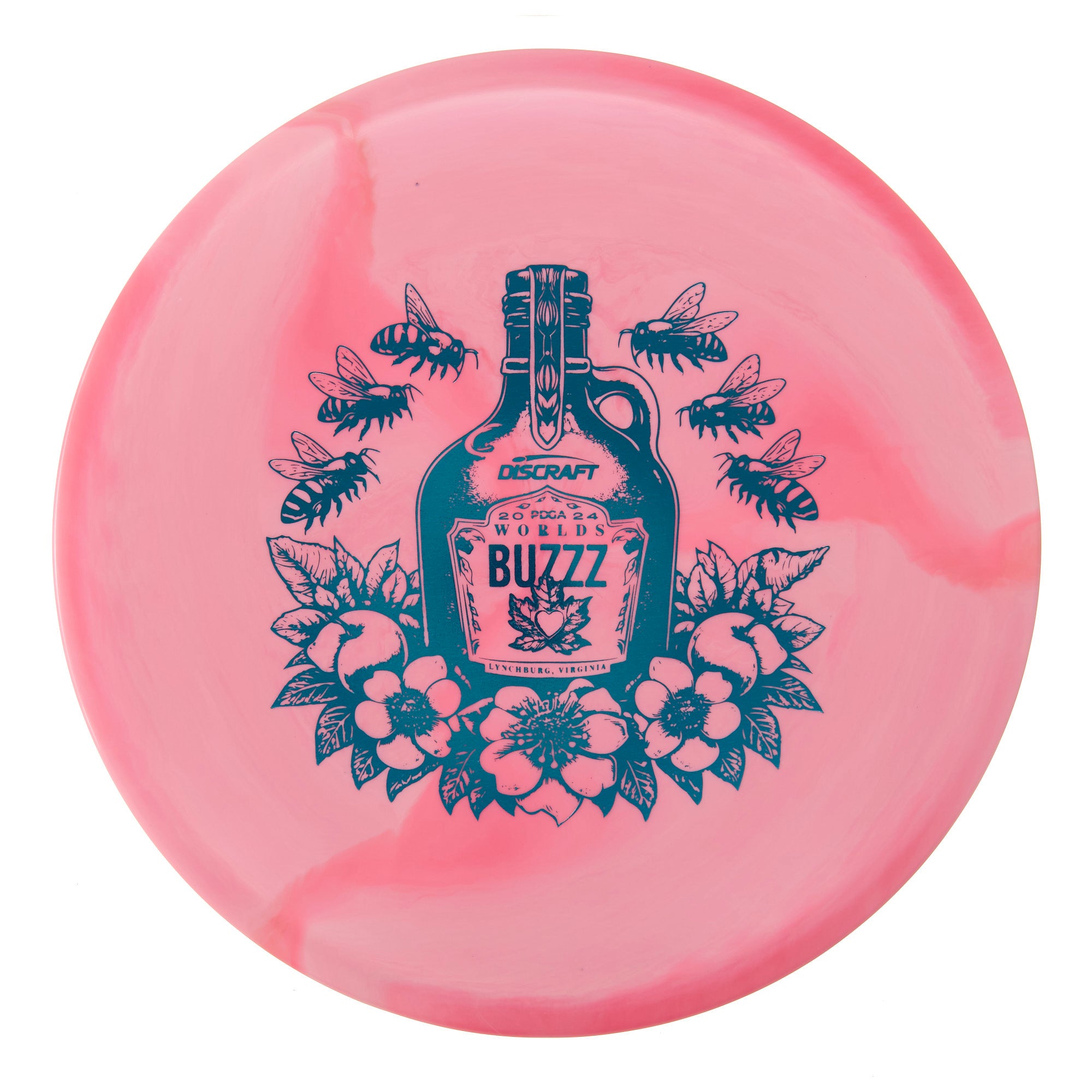 Discraft Buzzz - 2024 World Championship ESP Swirl 178g | Style 0037