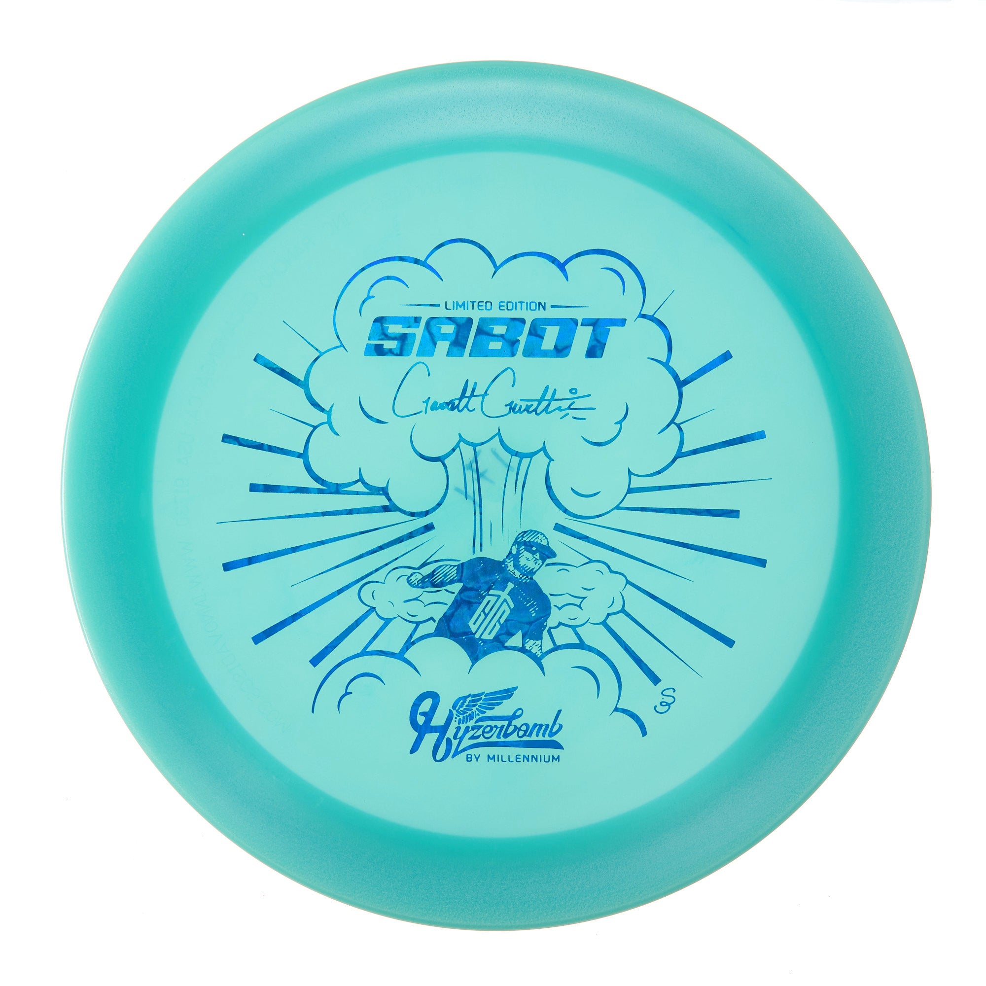 Hyzerbomb Sabot - Garrett Gurthie Recon Color Lunar 173g | Style 0003