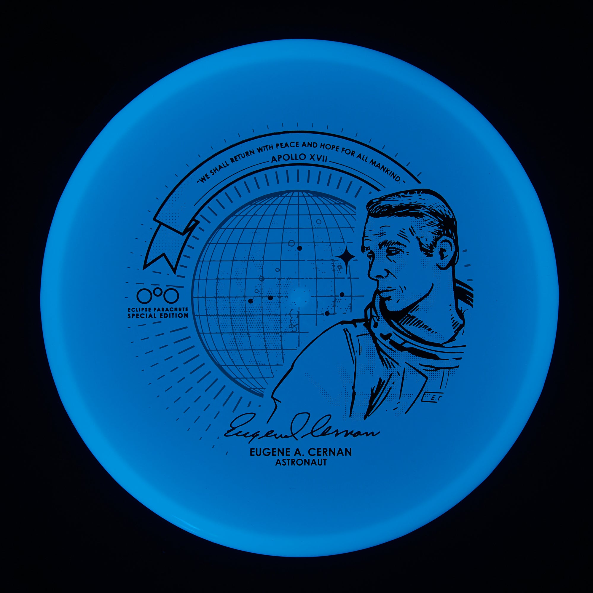 Special Edition Color Glow - Blue Eclipse 2.0 - Parachute