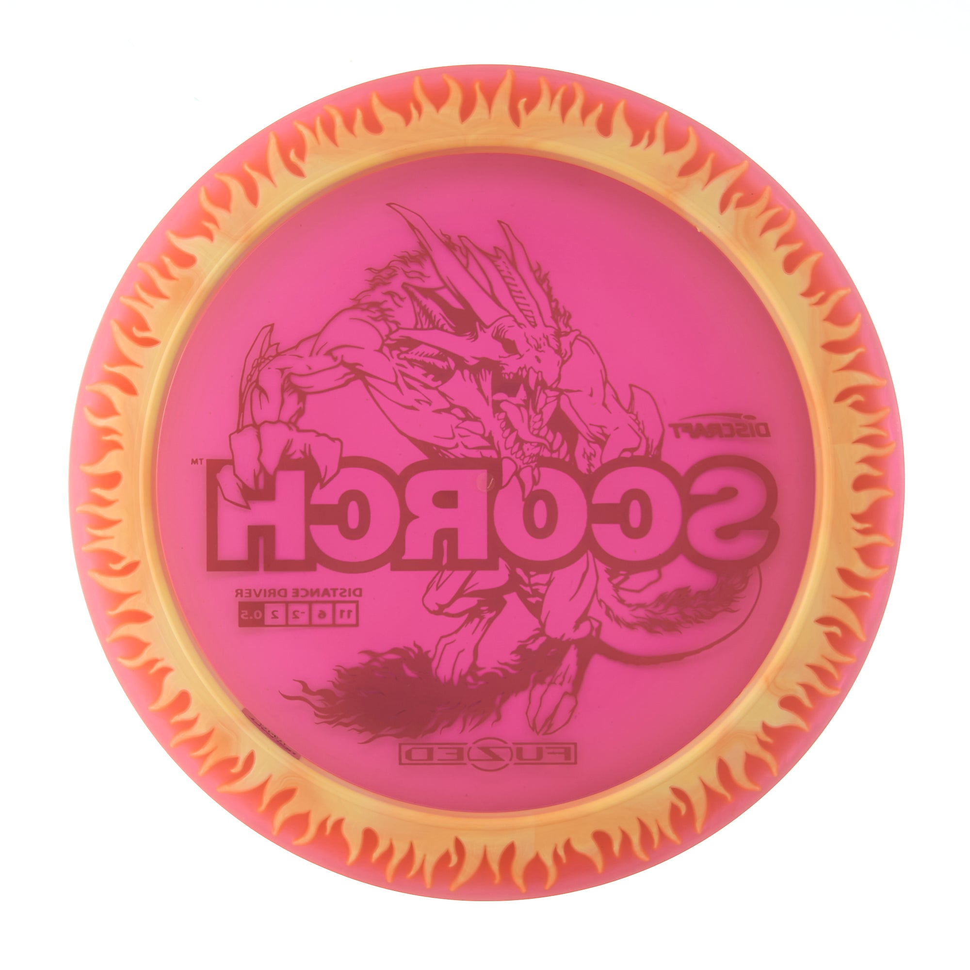 Flame Pattern Fuzed Line Scorch