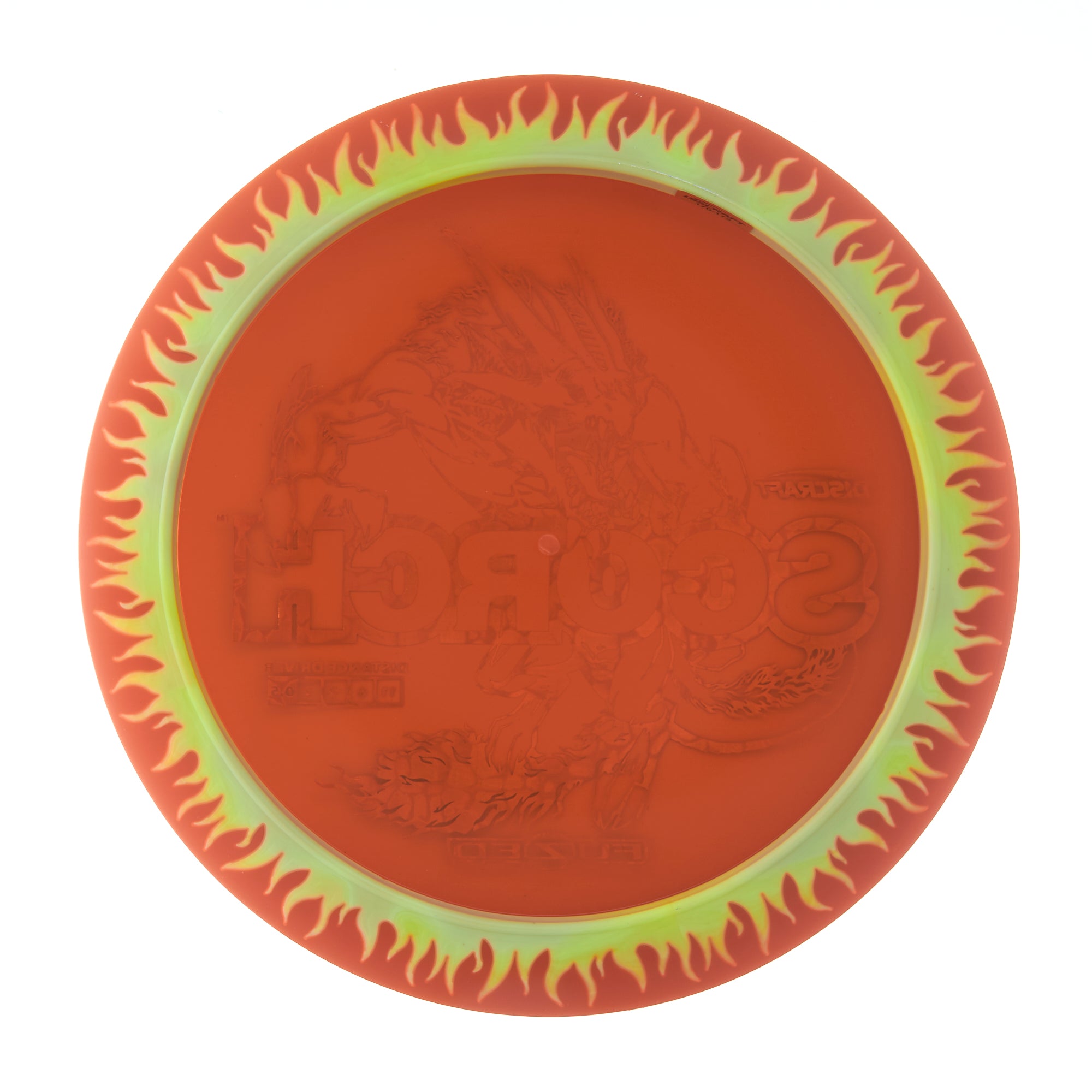 Flame Pattern Fuzed Line Scorch