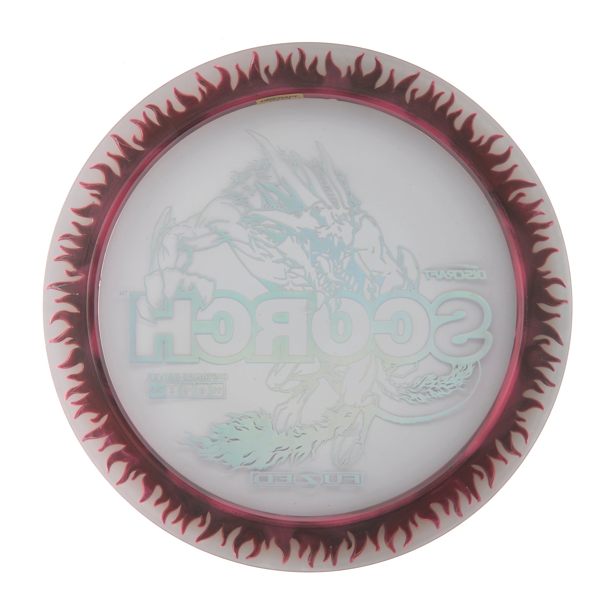 Flame Pattern Fuzed Line Scorch