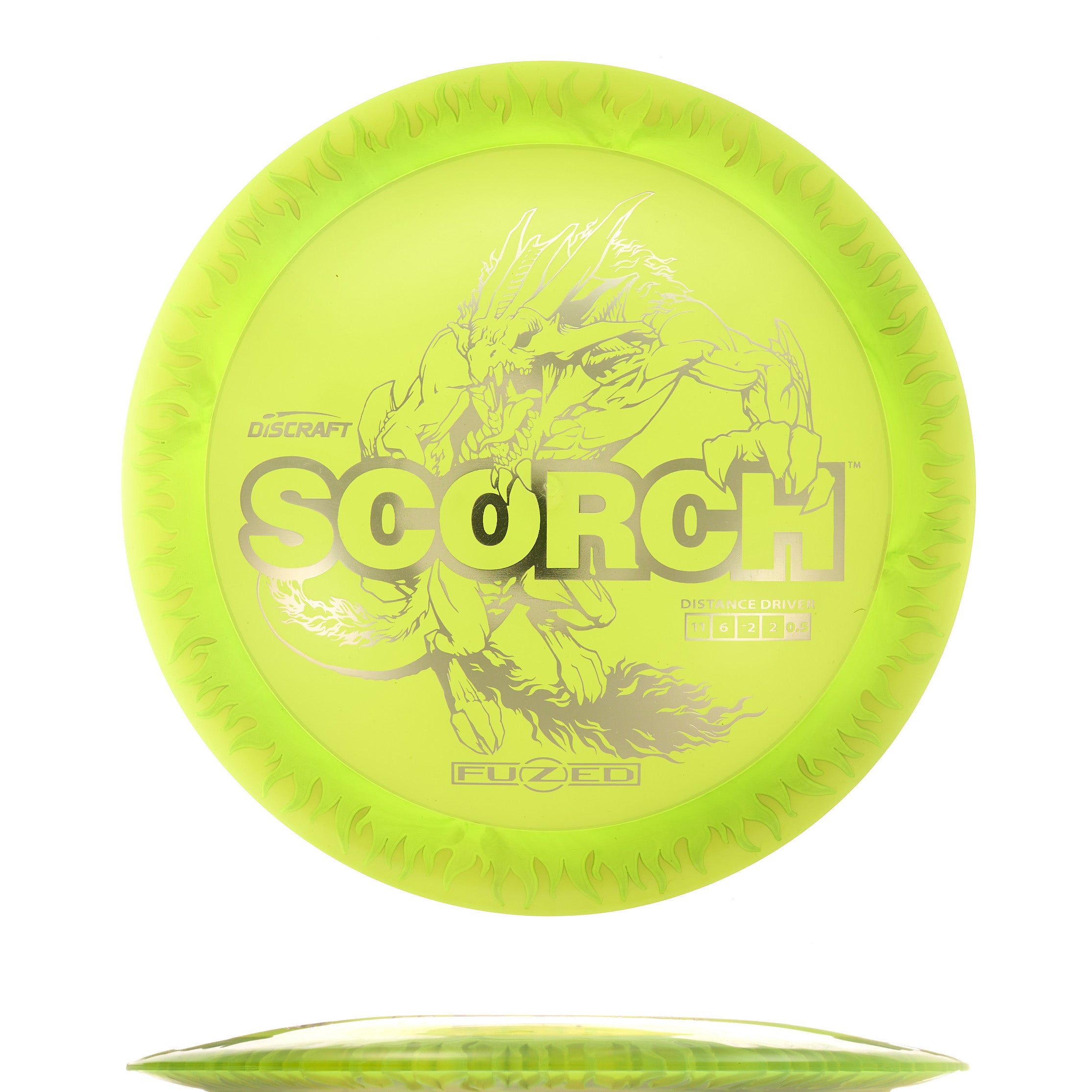 Flame Pattern Fuzed Line Scorch