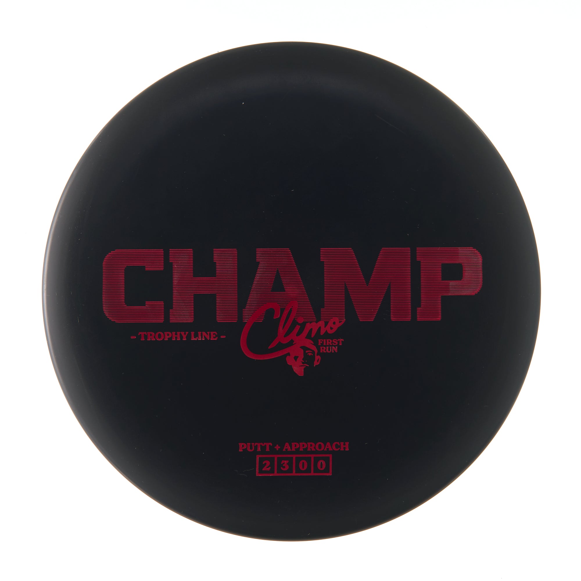 First Run Trophy Line Champ