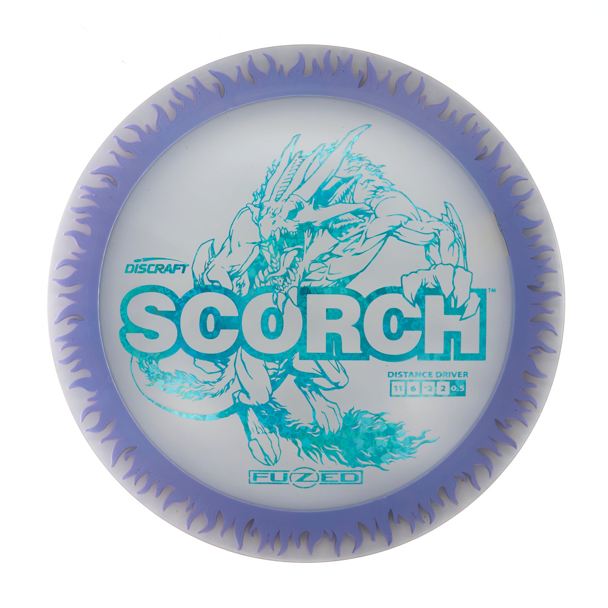 Flame Pattern Fuzed Line Scorch