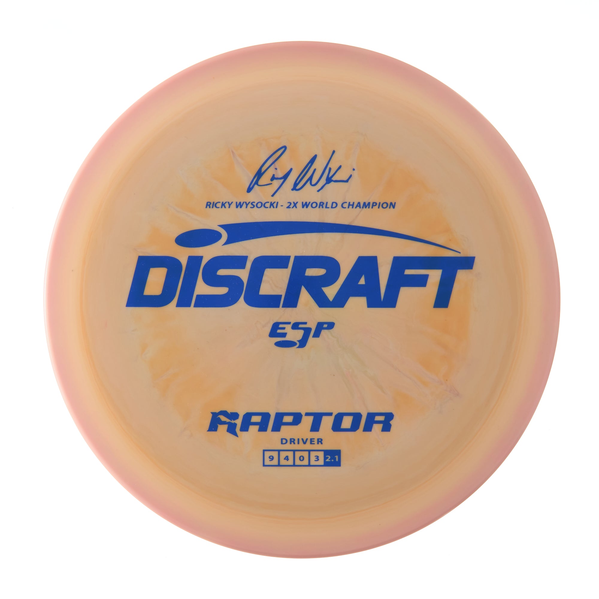 Ricky Wysocki 2X World Champion ESP Raptor