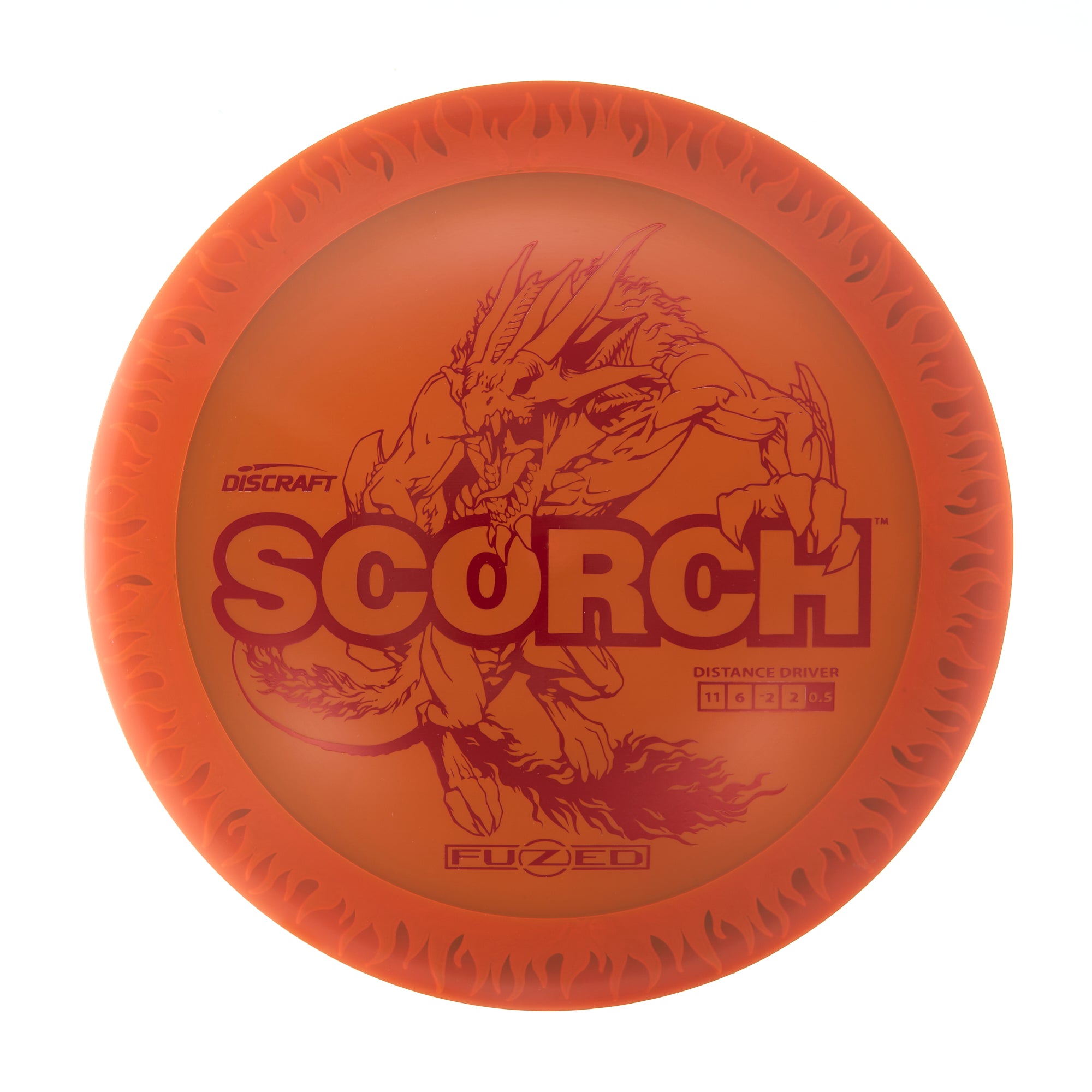 Flame Pattern Fuzed Line Scorch