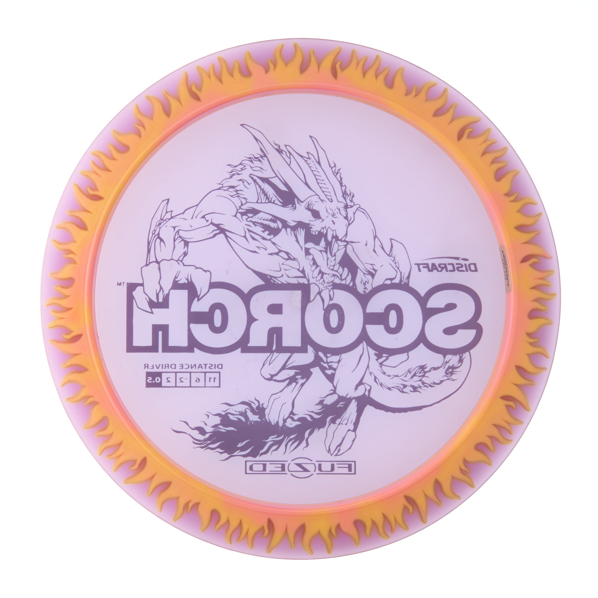 Flame Pattern Fuzed Line Scorch