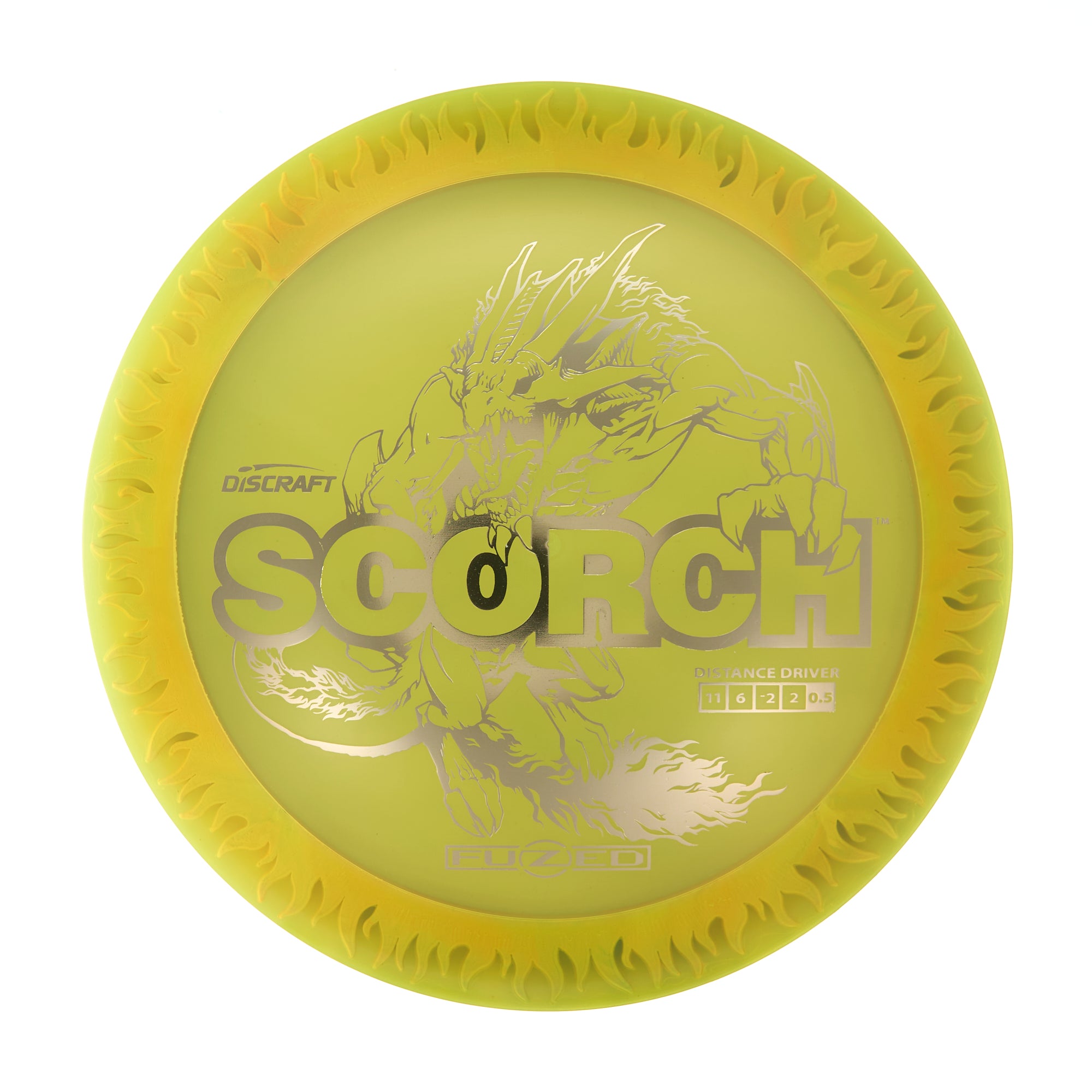 Flame Pattern Fuzed Line Scorch