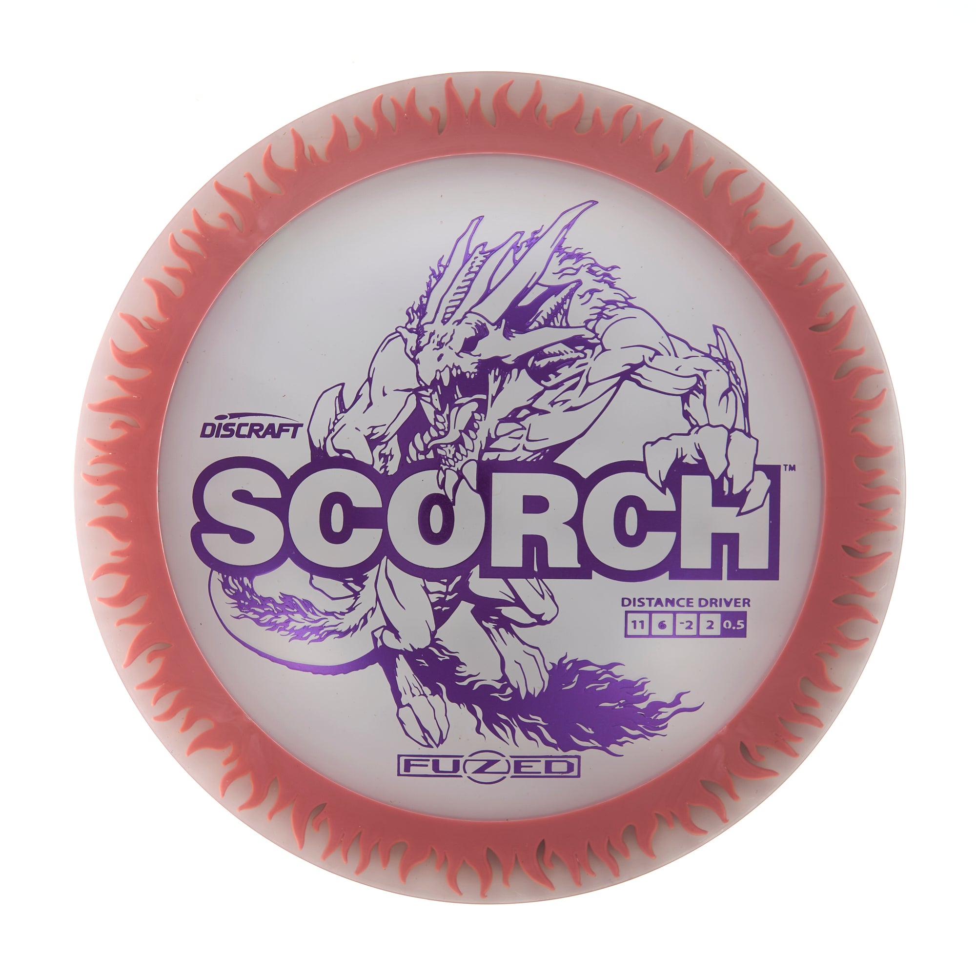 Flame Pattern Fuzed Line Scorch