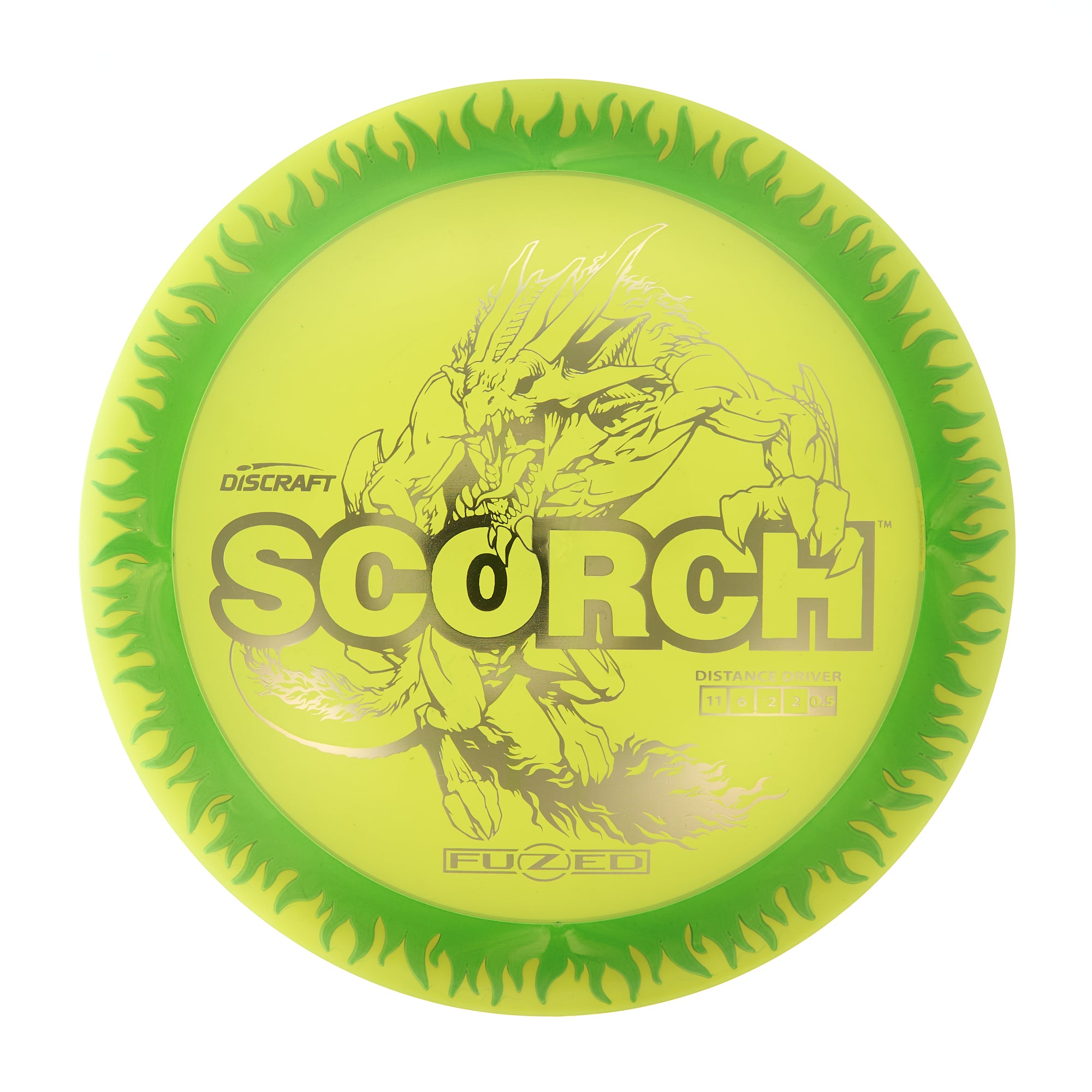 Flame Pattern Fuzed Line Scorch