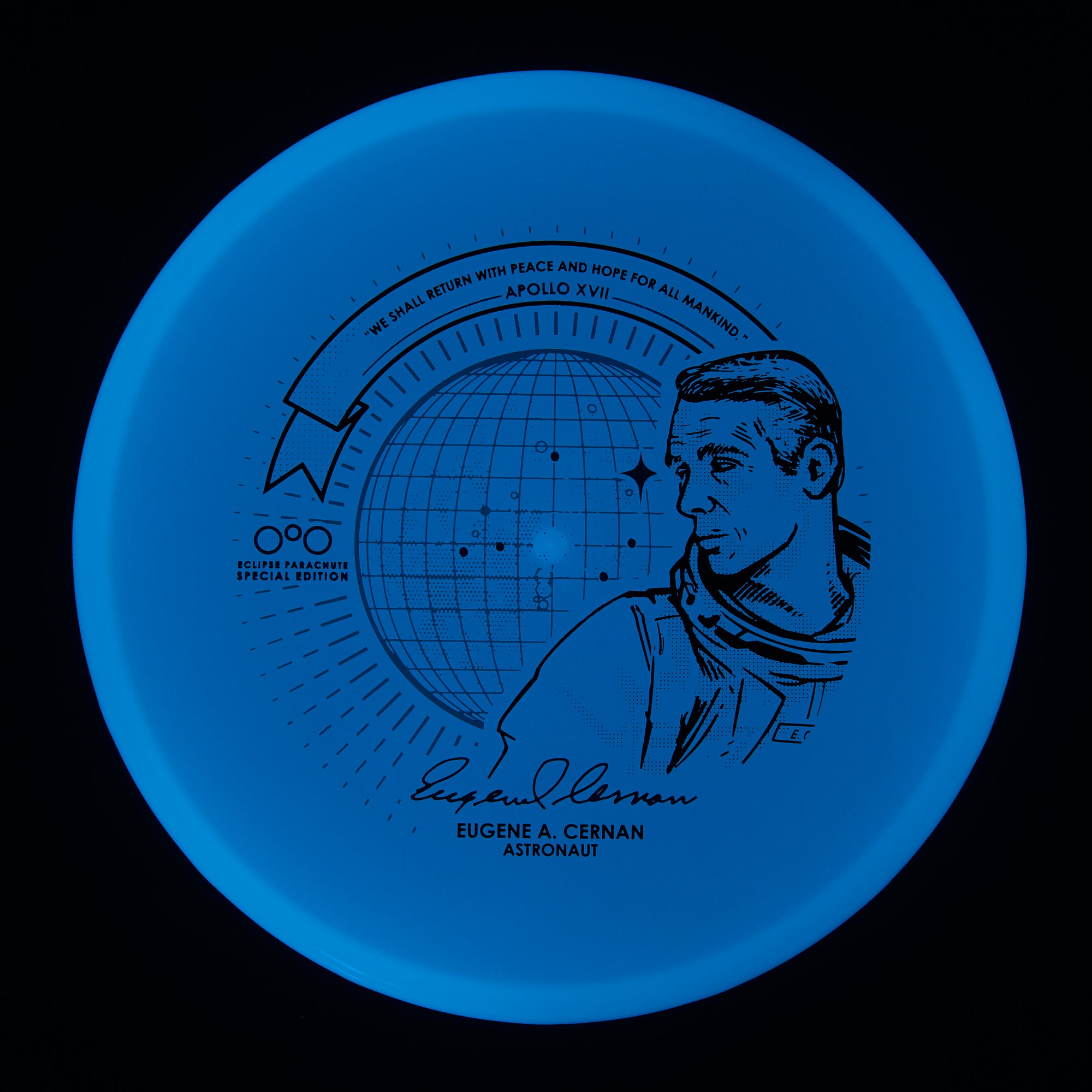 Special Edition Color Glow - Blue Eclipse 2.0 - Parachute