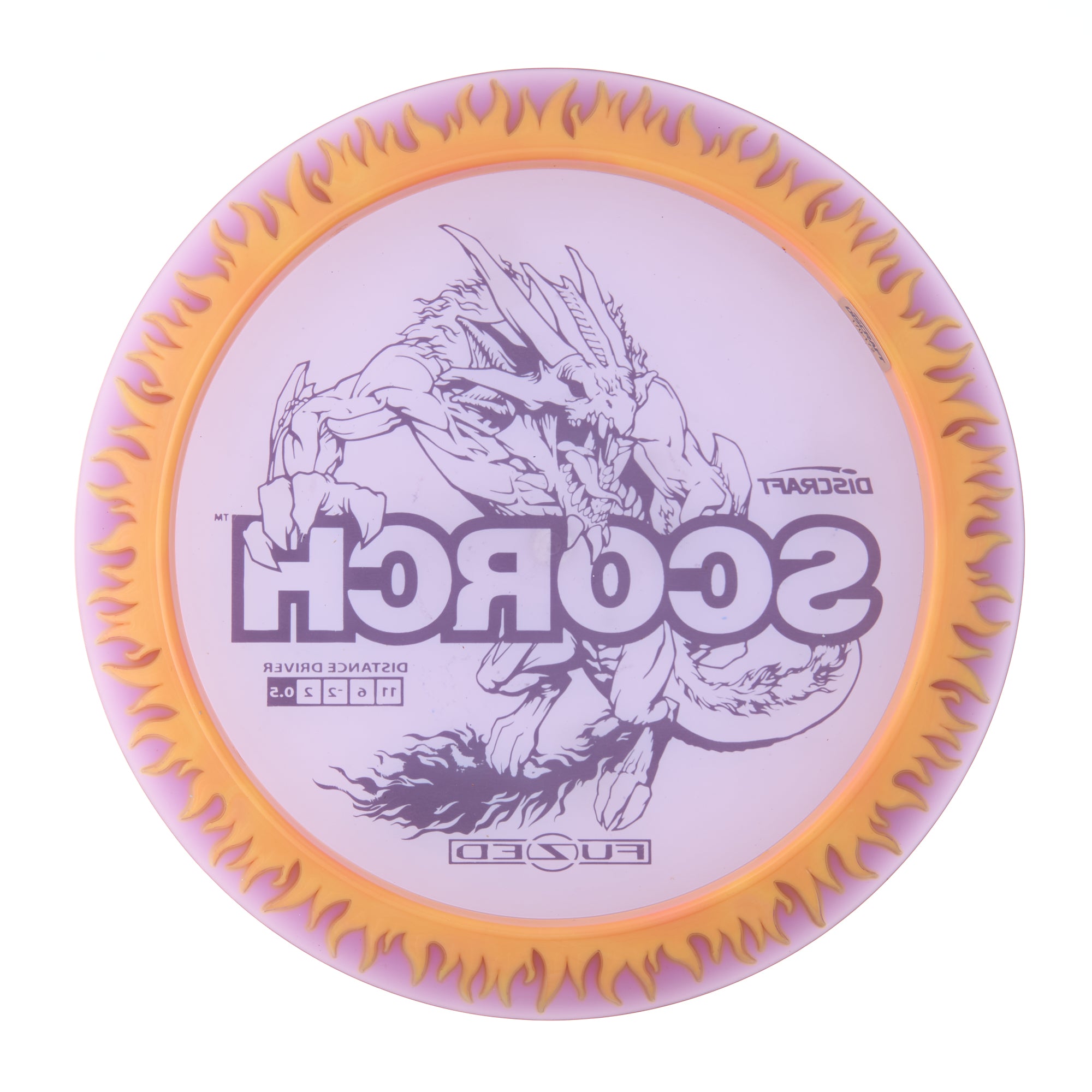 Flame Pattern Fuzed Line Scorch