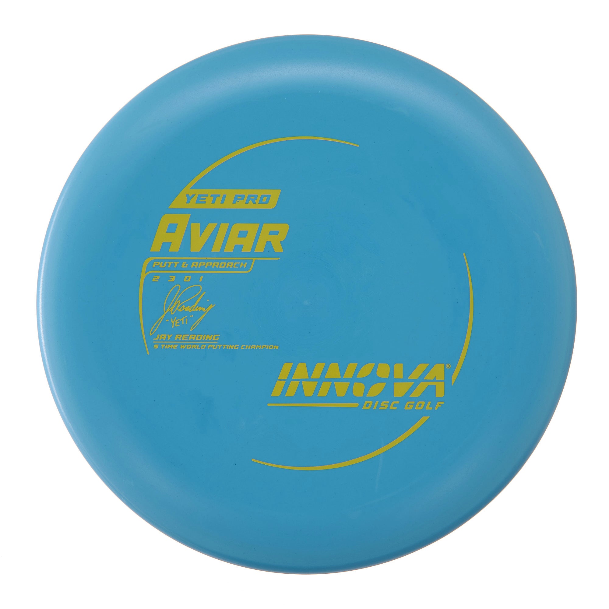Jay "Yeti" Reading 5x World Putting Champion Yeti Pro Aviar