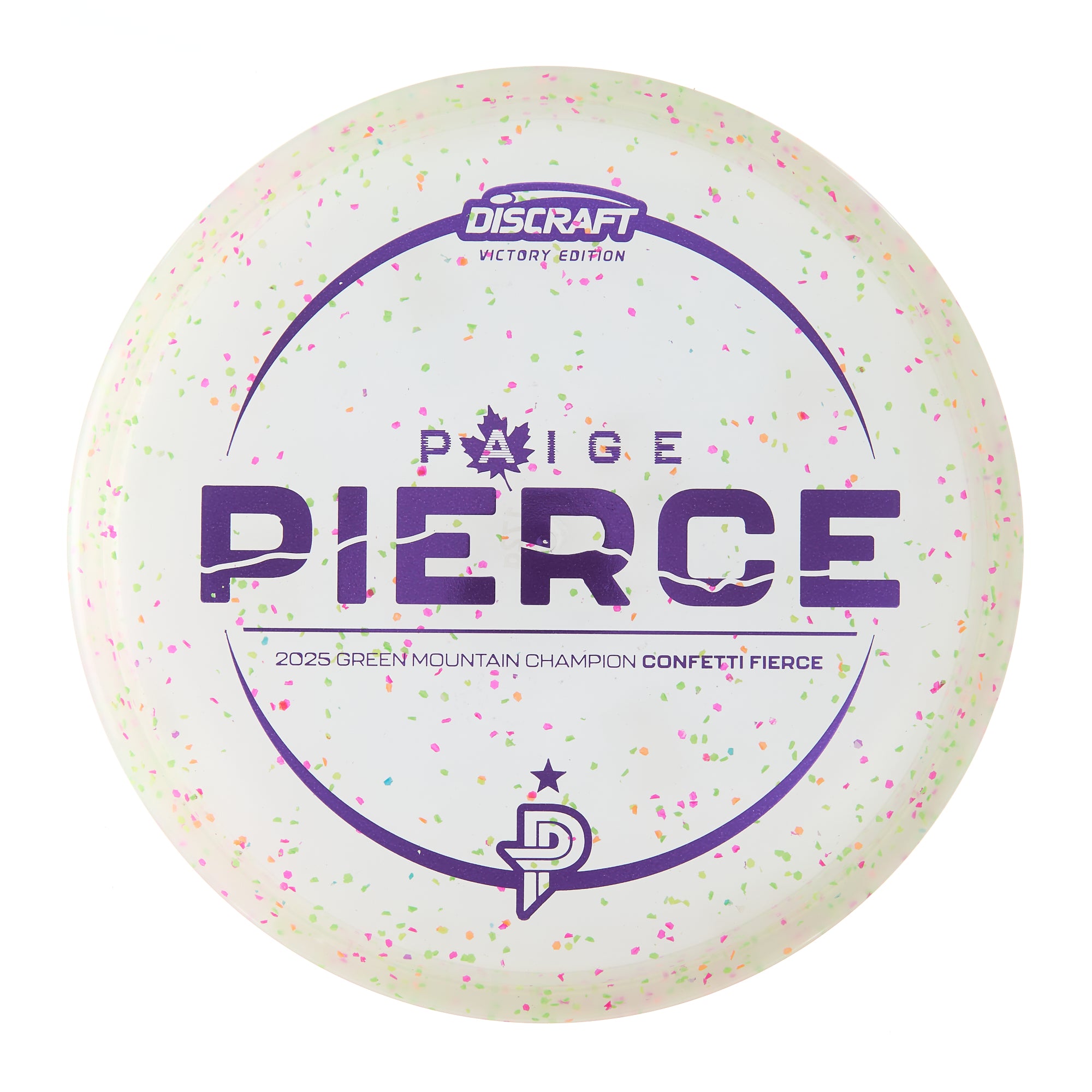 Paige Pierce 2025 Green Mountain Champion Victory Edition Confetti Fierce