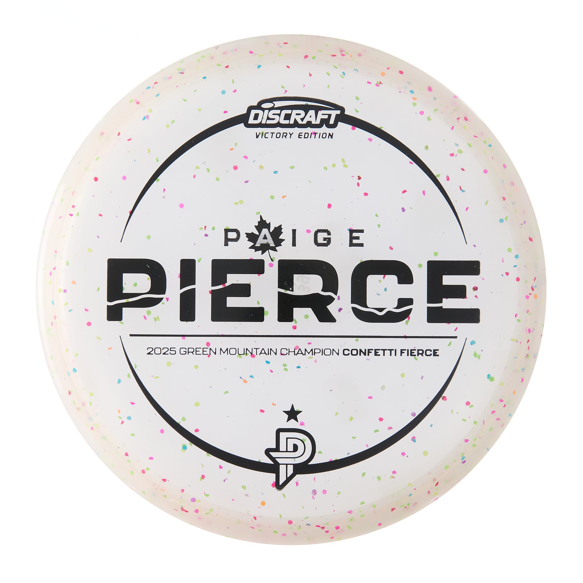 Paige Pierce 2025 Green Mountain Champion Victory Edition Confetti Fierce