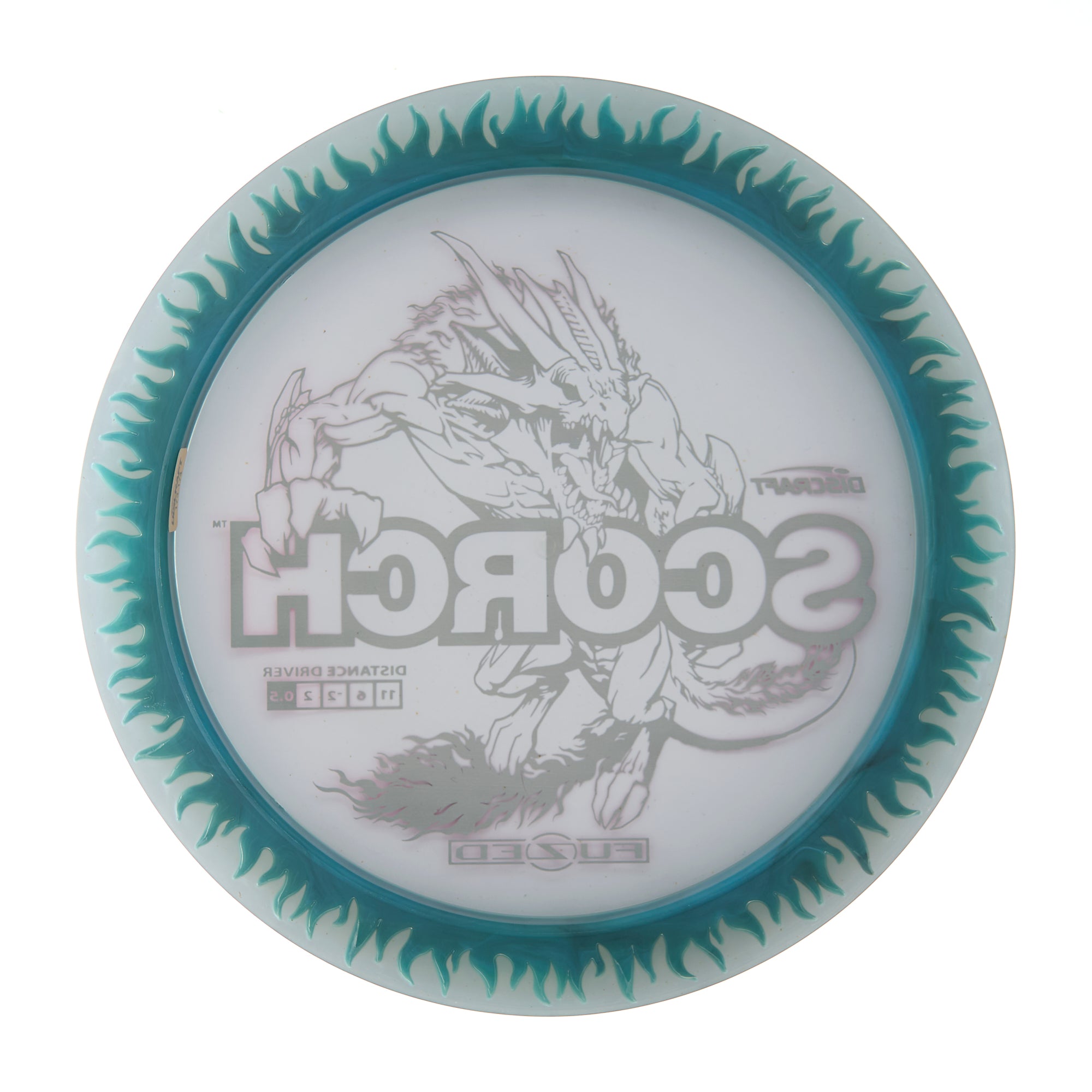 Flame Pattern Fuzed Line Scorch