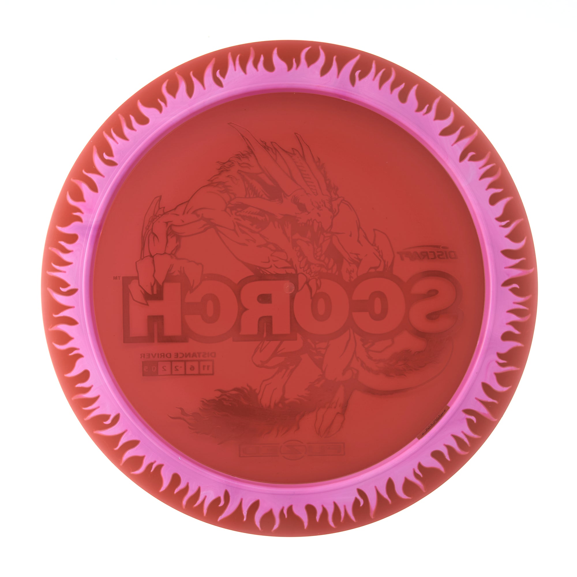 Flame Pattern Fuzed Line Scorch