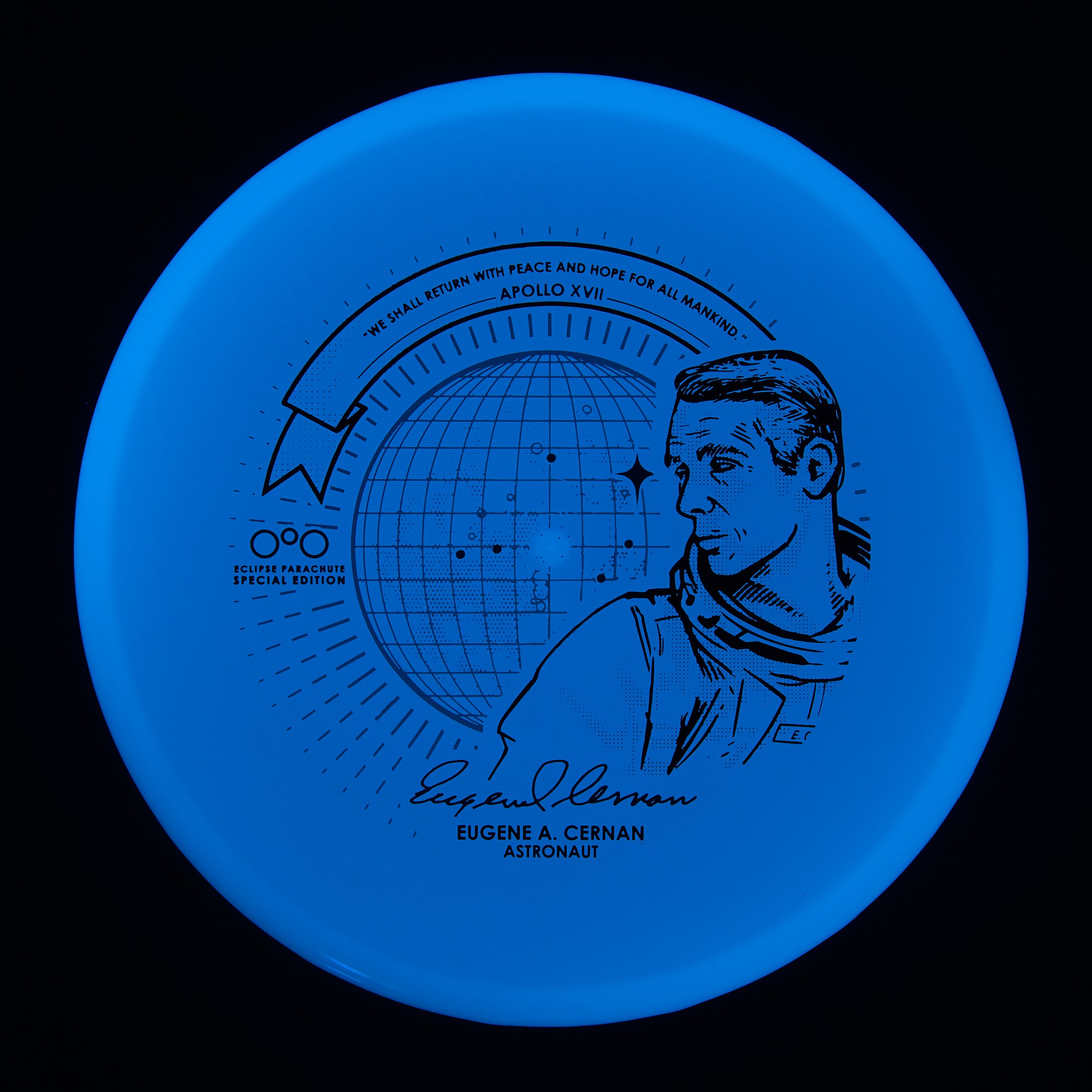 Special Edition Color Glow - Blue Eclipse 2.0 - Parachute