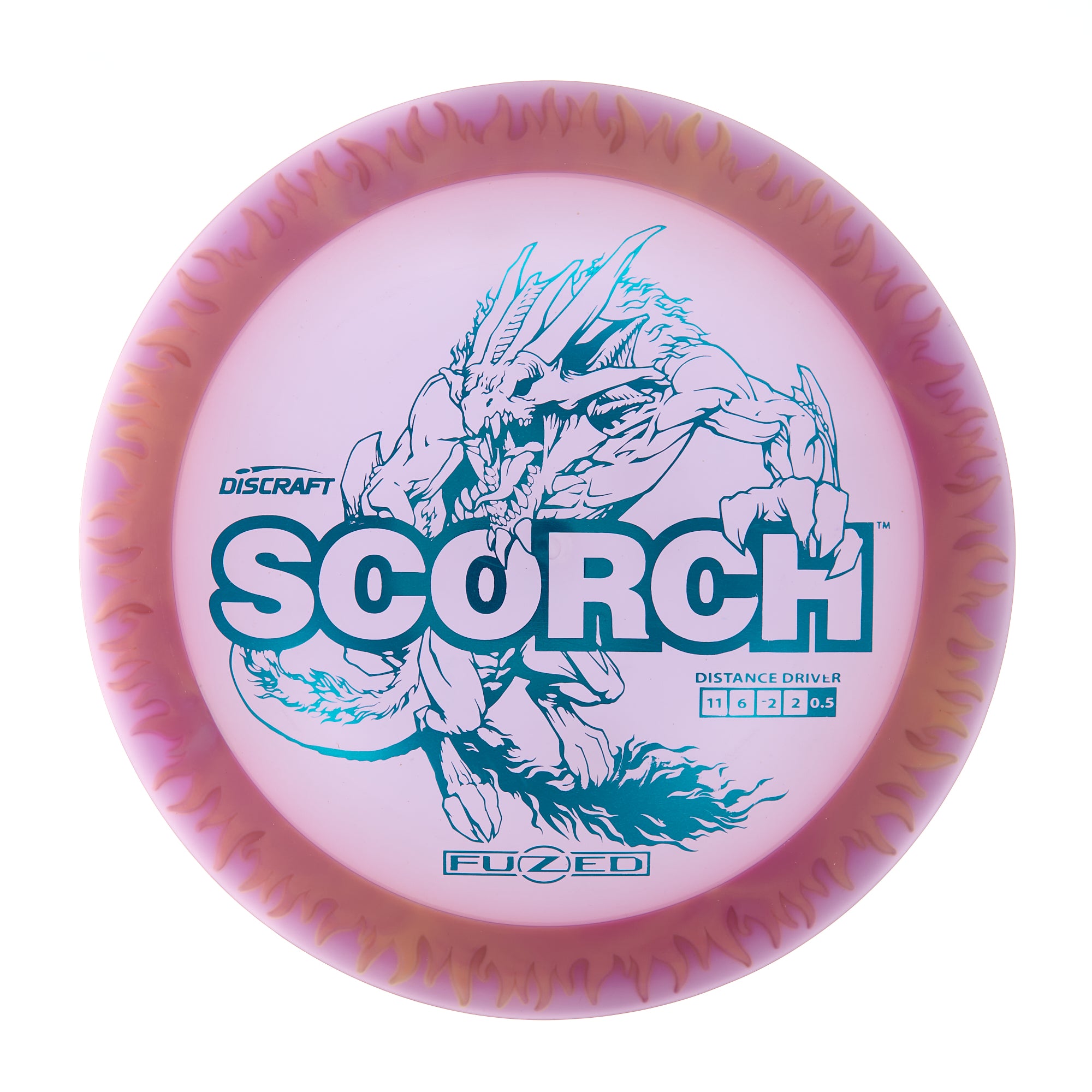 Flame Pattern Fuzed Line Scorch