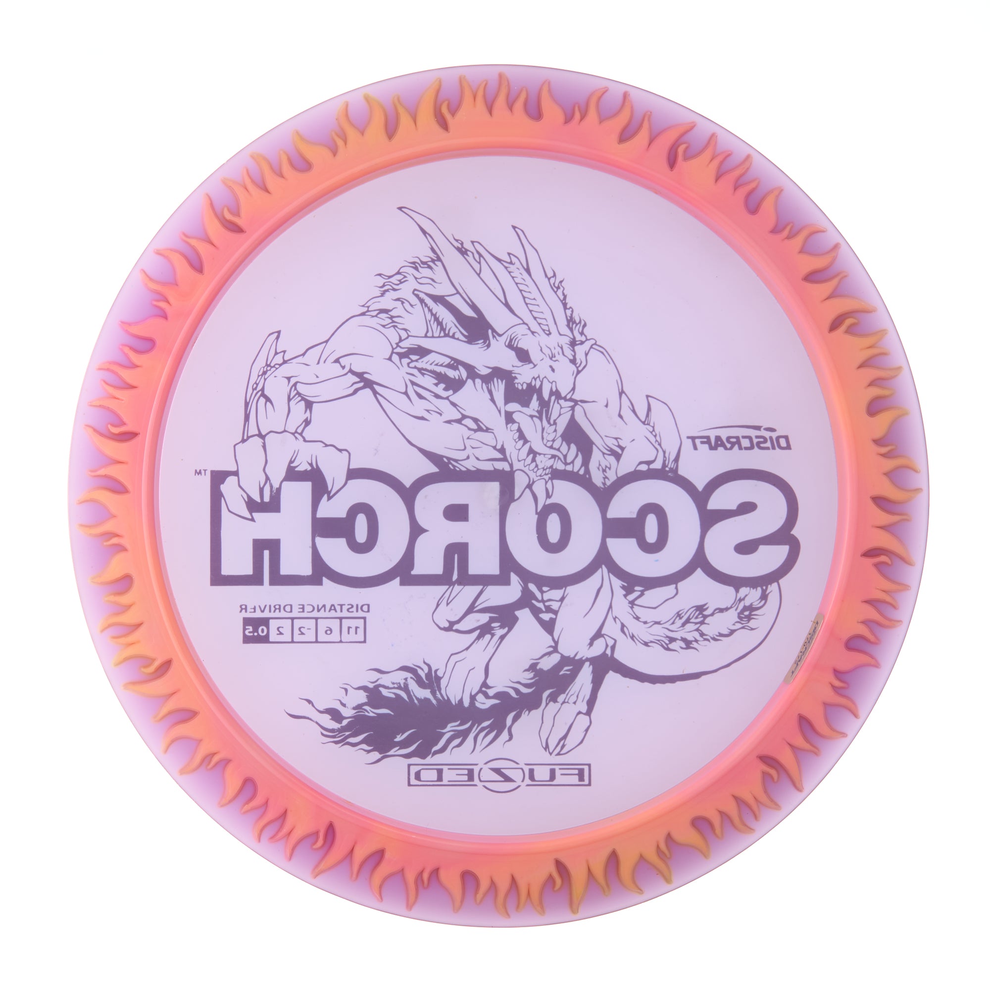 Flame Pattern Fuzed Line Scorch