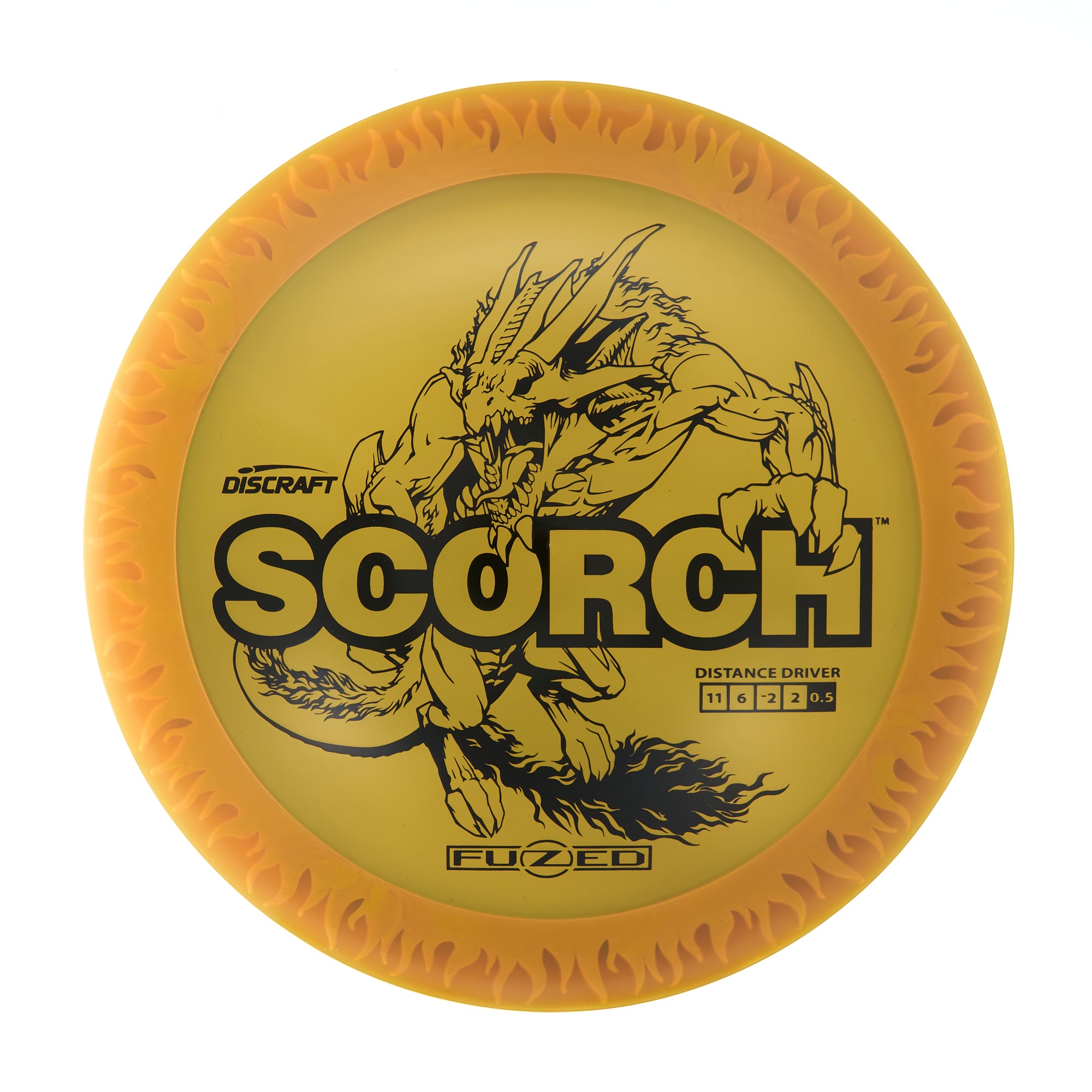 Flame Pattern Fuzed Line Scorch