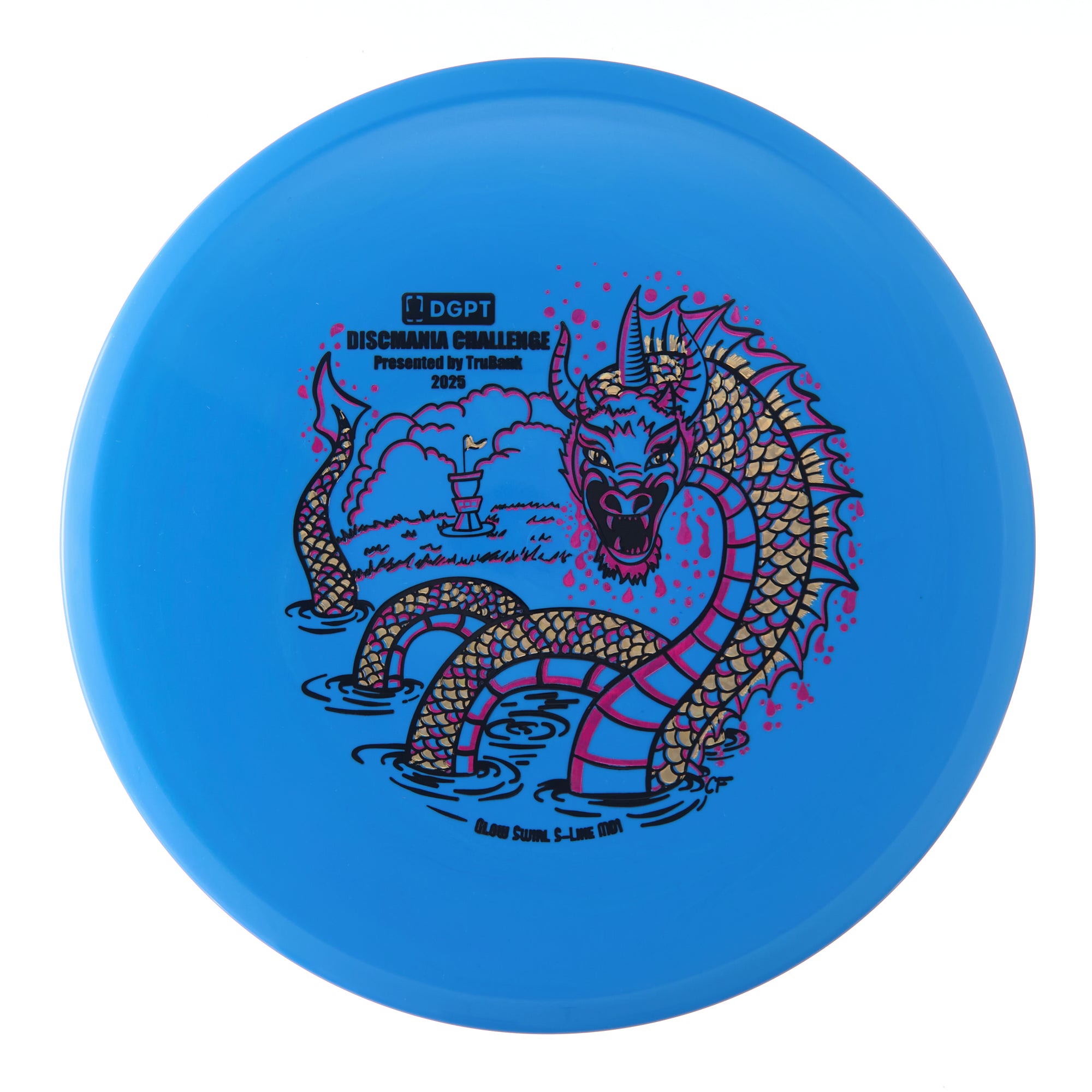 2025 Discmania Challenge Glow Swirl S-Line MD1
