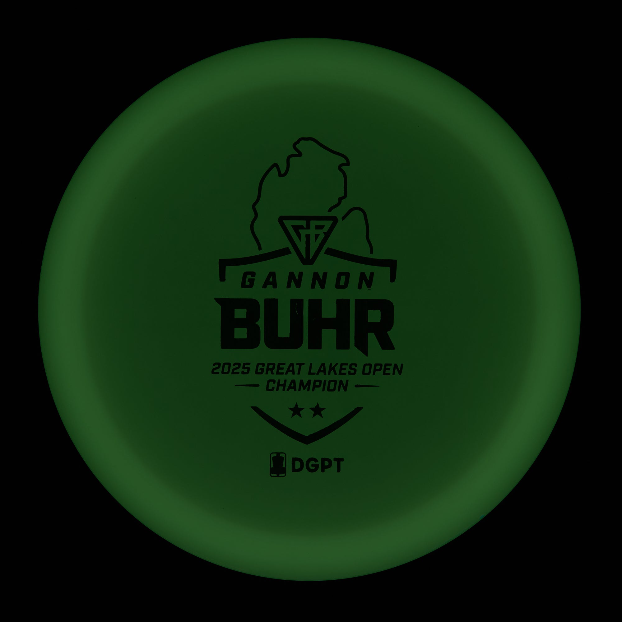 Gannon Buhr 2025 Great Lakes Open Champion Glow C-Line FD2