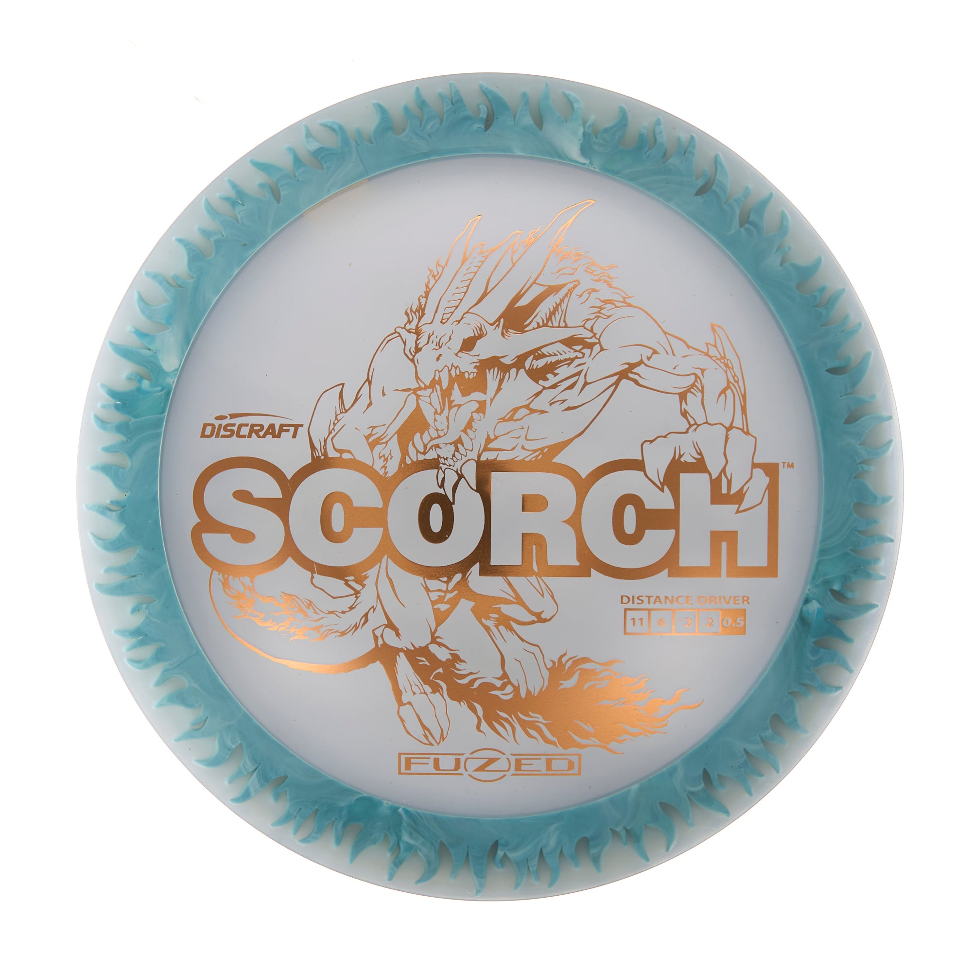 Flame Pattern Fuzed Line Scorch