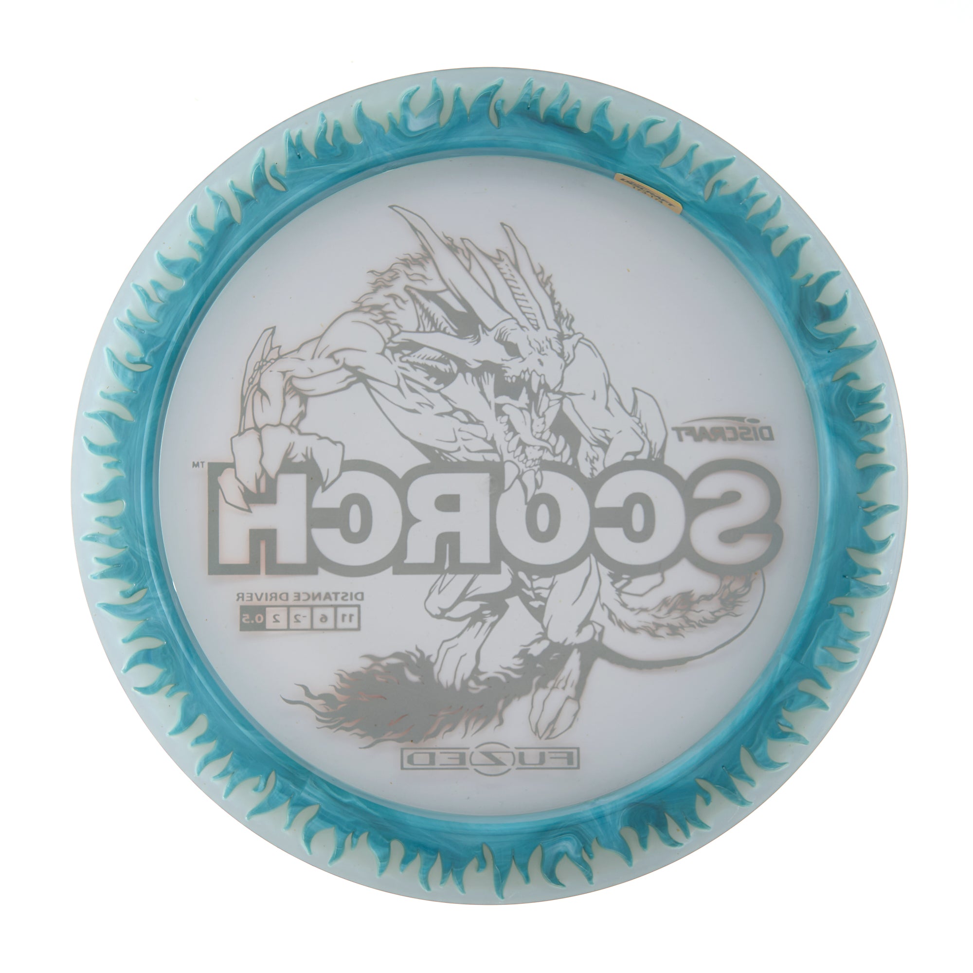 Flame Pattern Fuzed Line Scorch