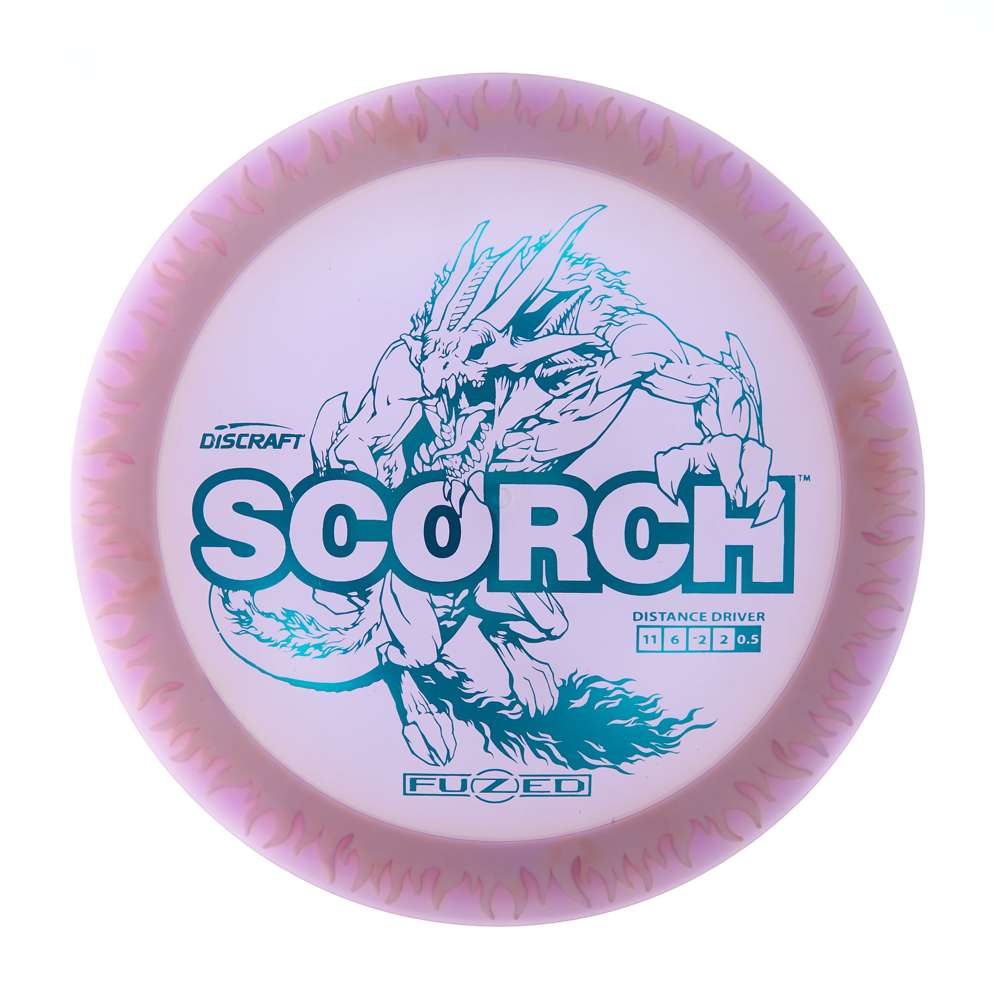 Flame Pattern Fuzed Line Scorch