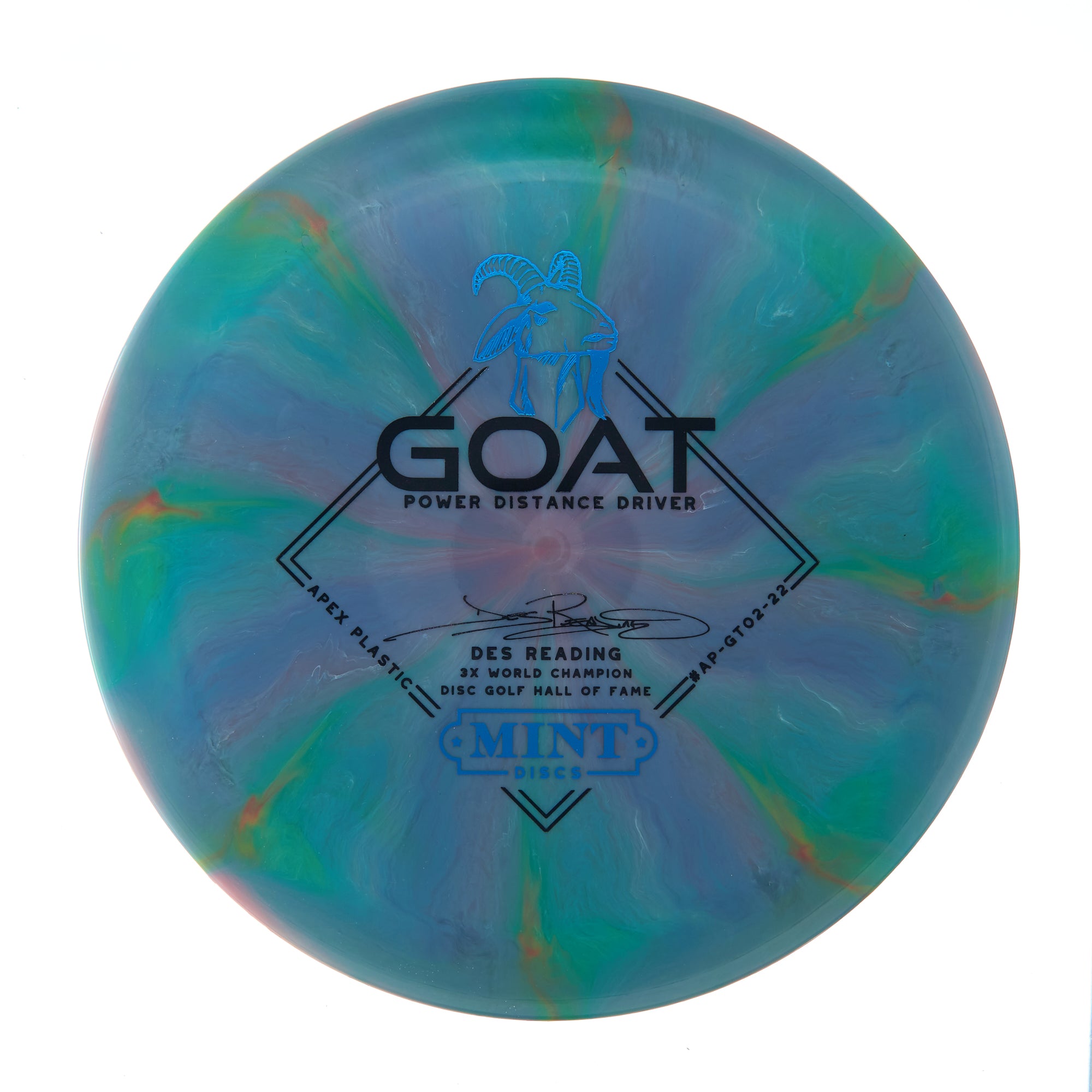 Des Reading 3X World Champion Swirly Apex Goat