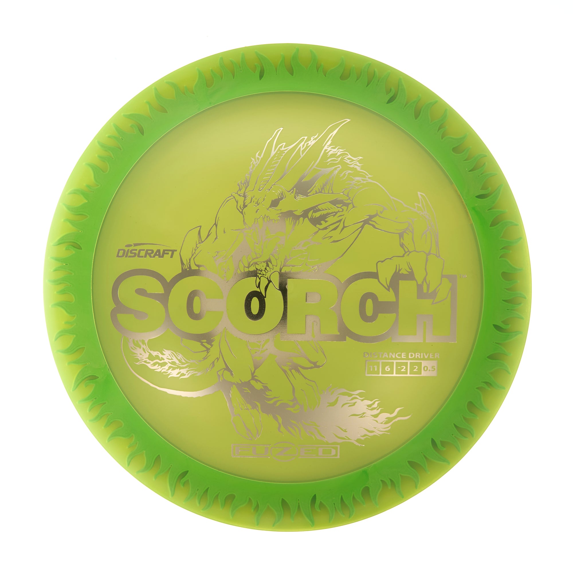 Flame Pattern Fuzed Line Scorch