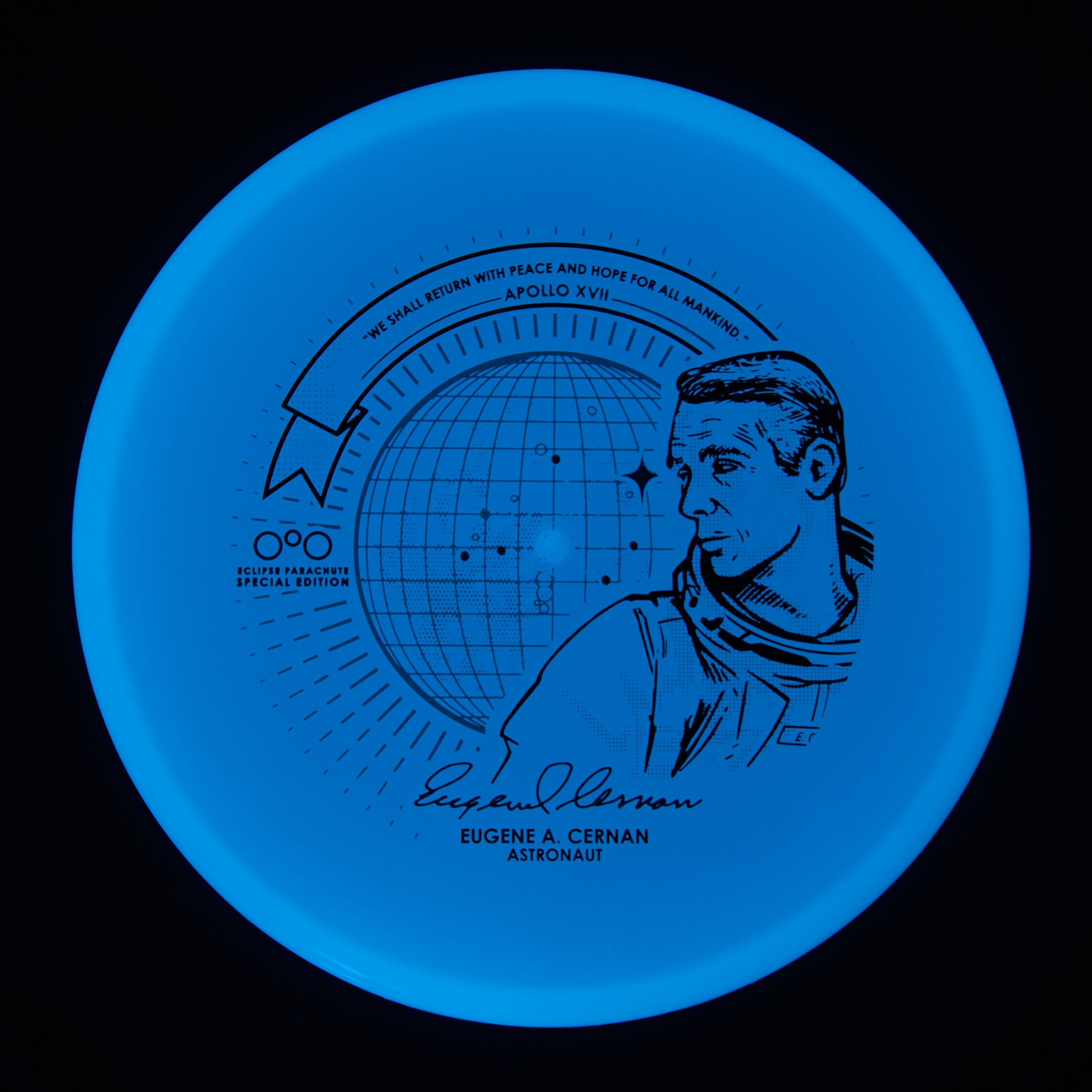 Special Edition Color Glow - Blue Eclipse 2.0 - Parachute
