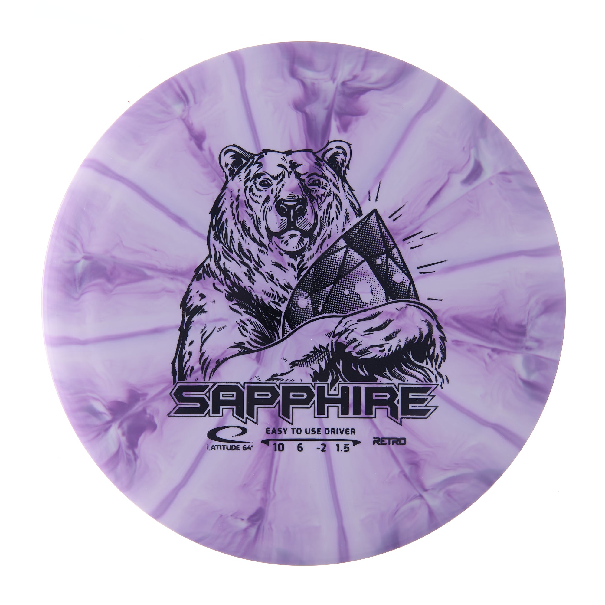 Retro Burst Sapphire