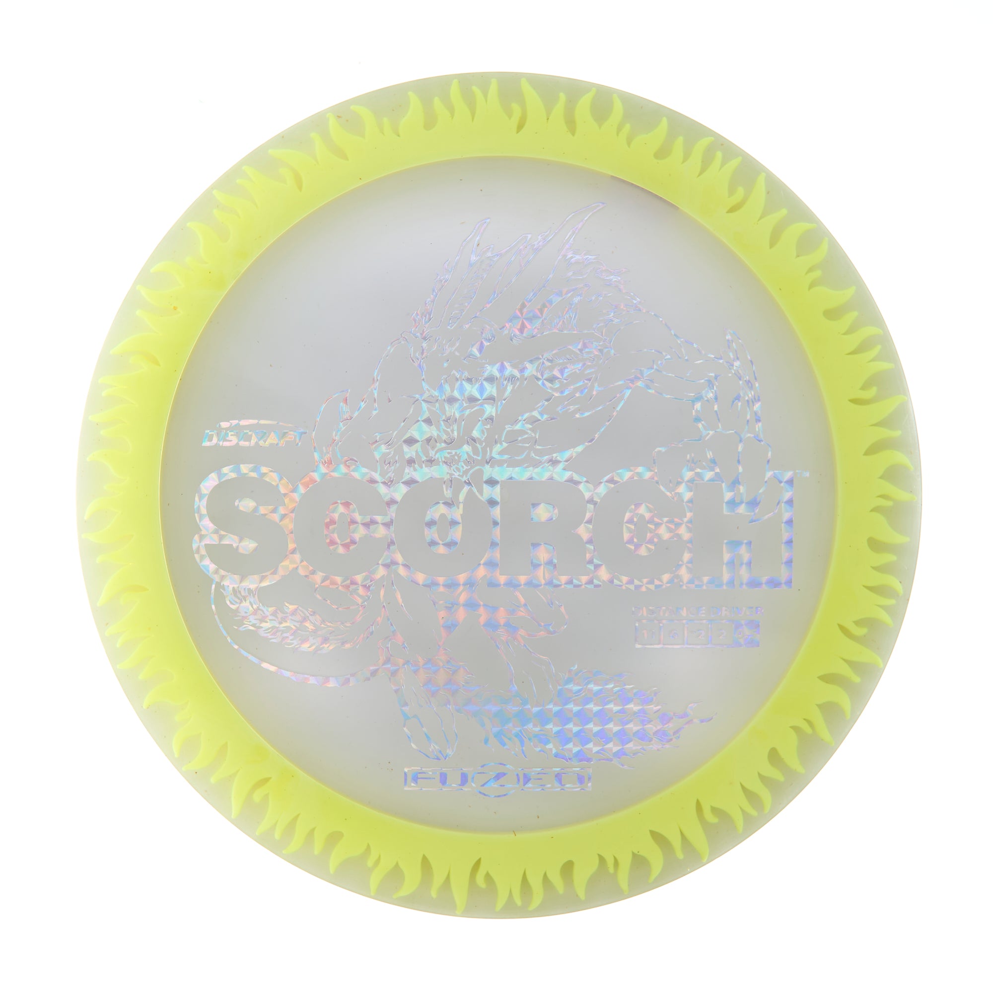 Flame Pattern Fuzed Line Scorch