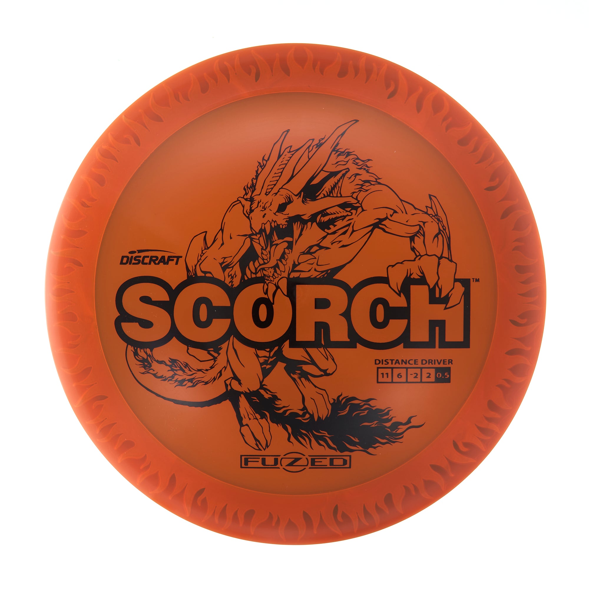 Flame Pattern Fuzed Line Scorch