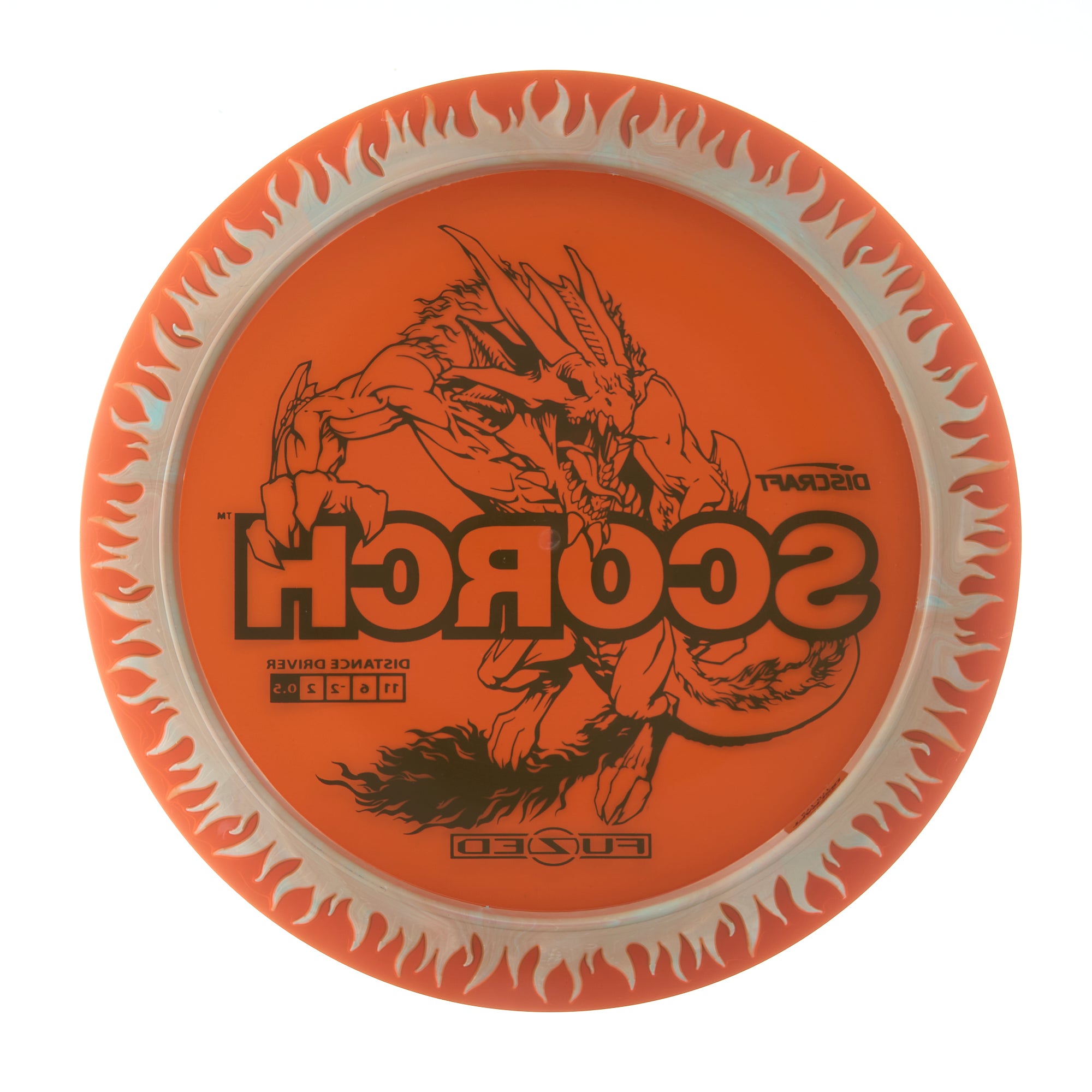 Flame Pattern Fuzed Line Scorch