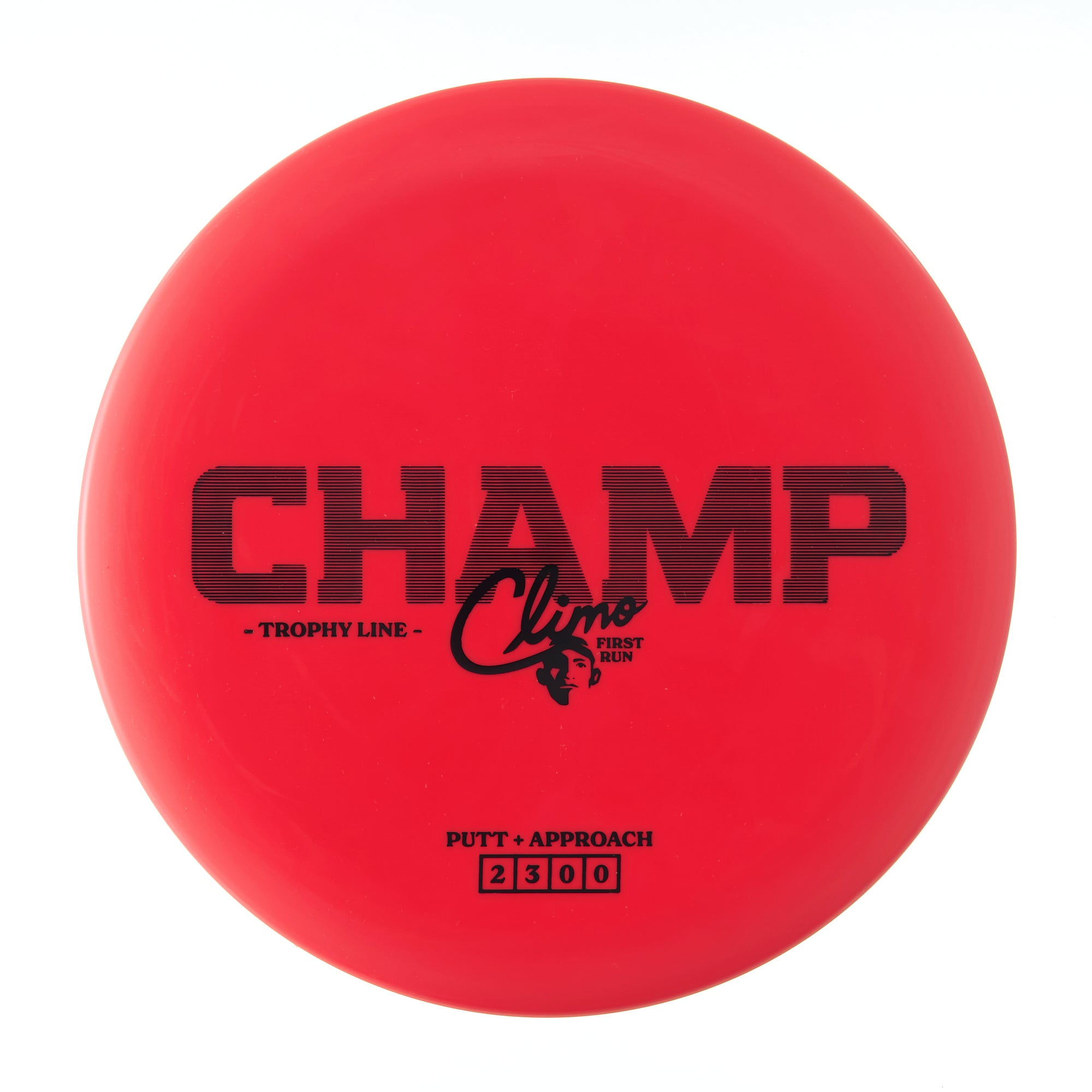 First Run Trophy Line Champ