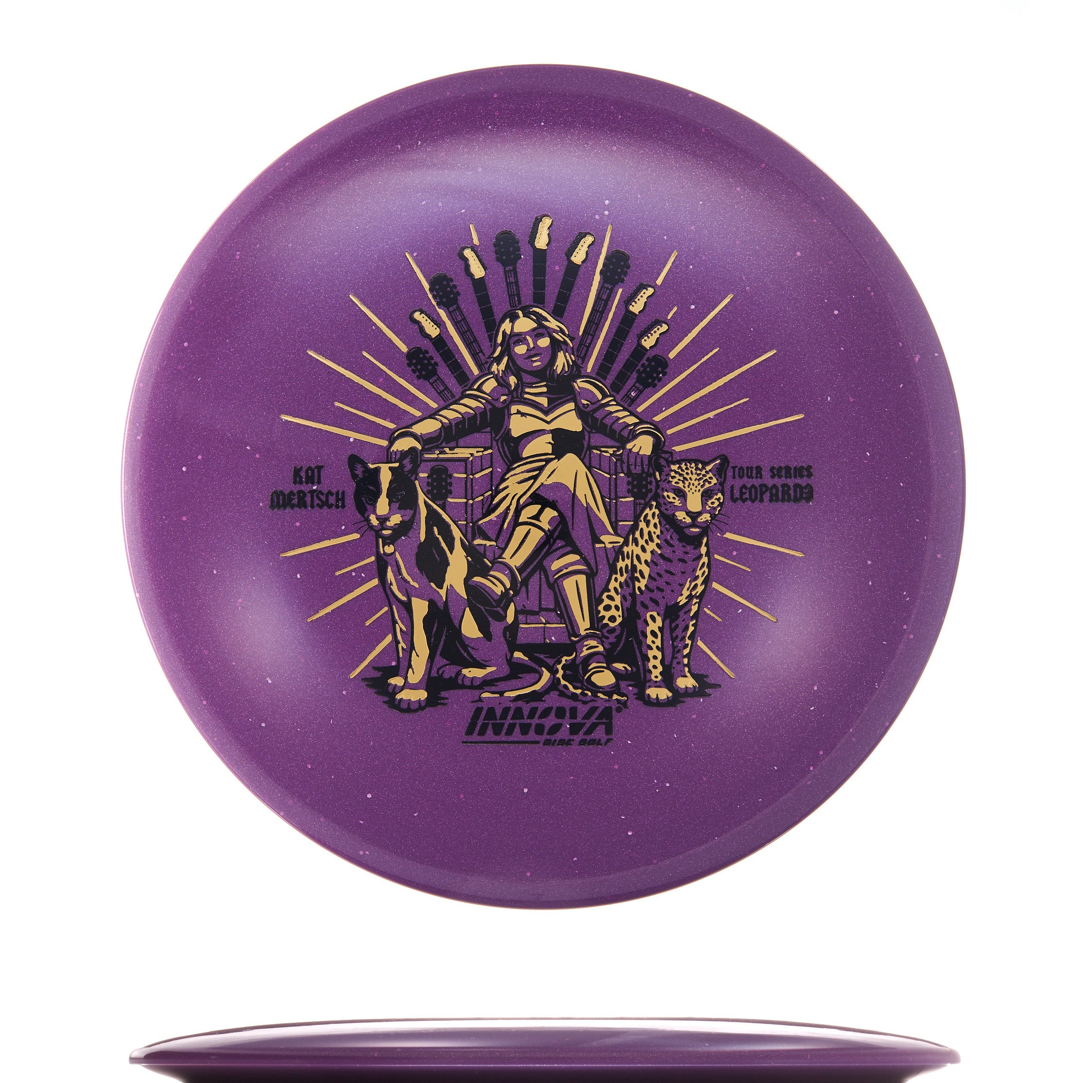 Kat Mertsch Tour Series Metal Flake Star Leopard3