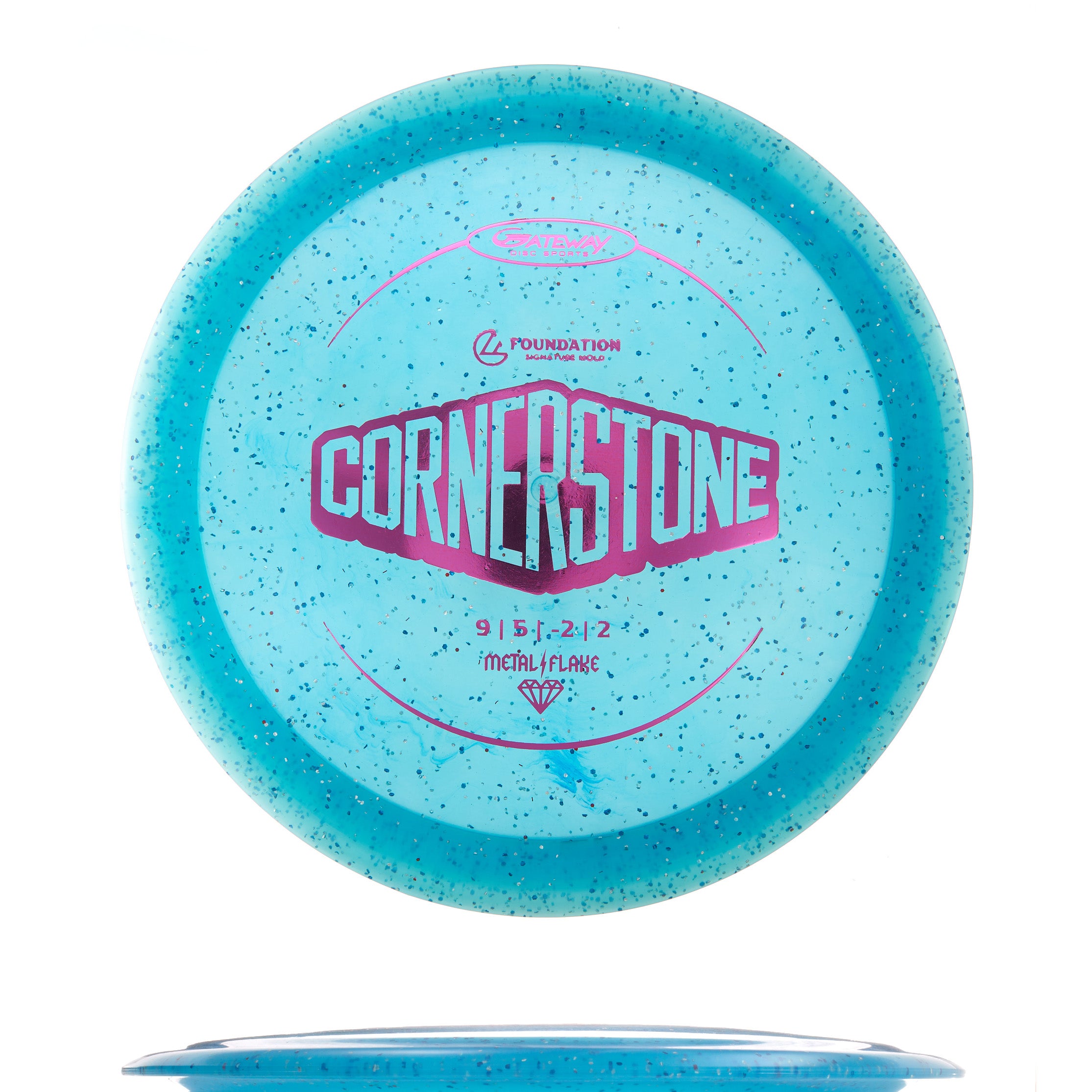 Diamond Metal Flake CornerStone