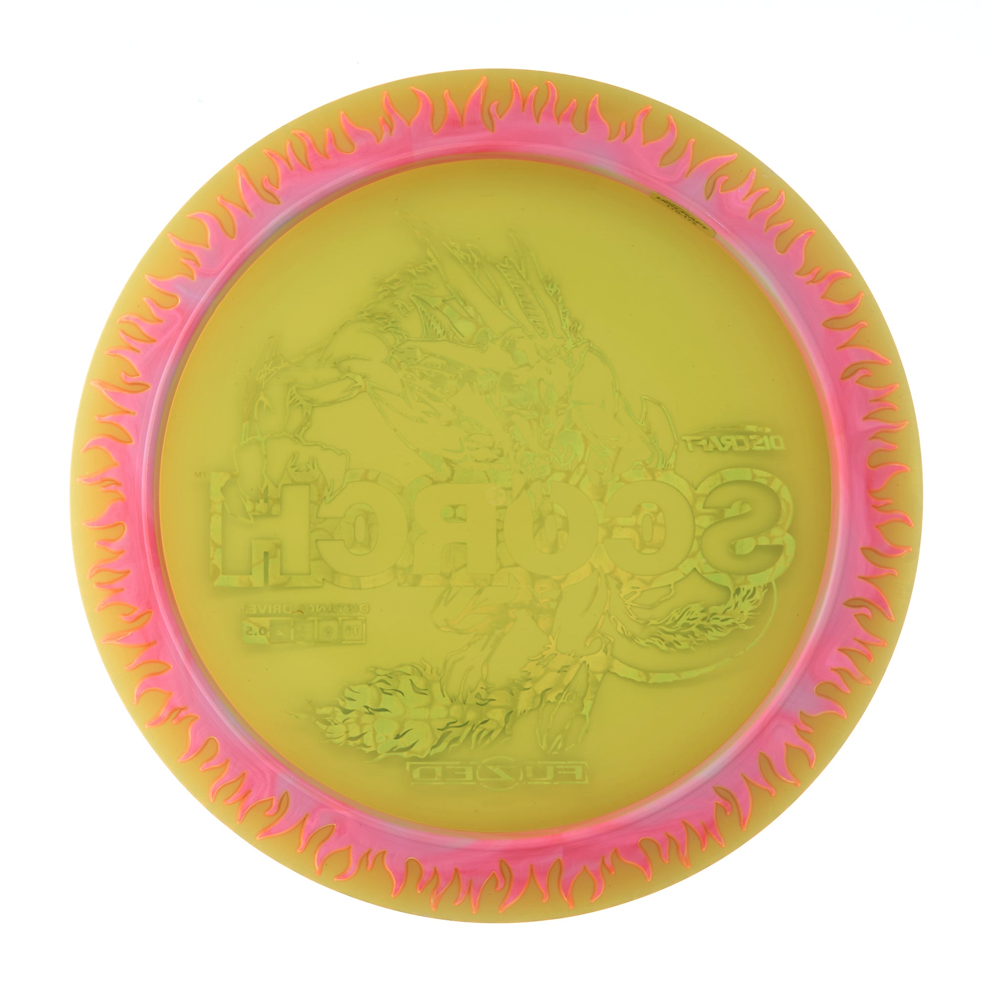 Flame Pattern Fuzed Line Scorch