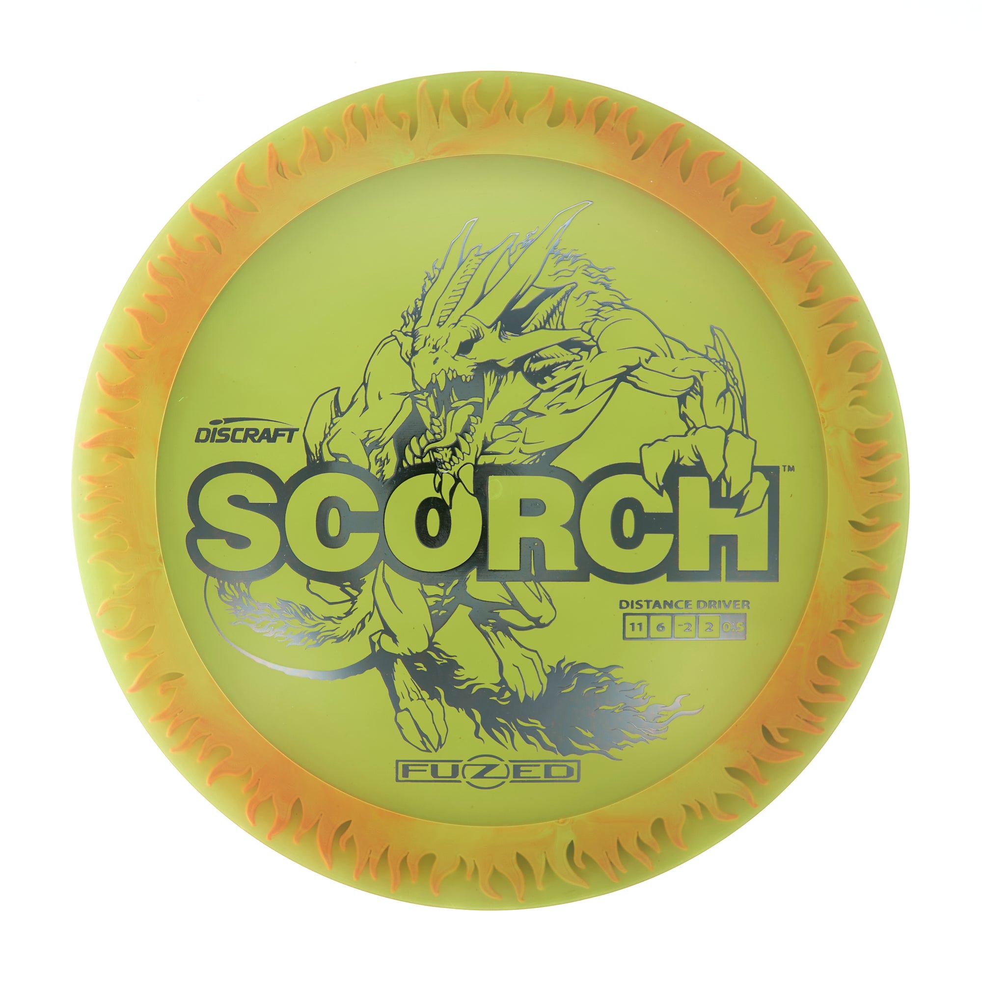 Flame Pattern Fuzed Line Scorch