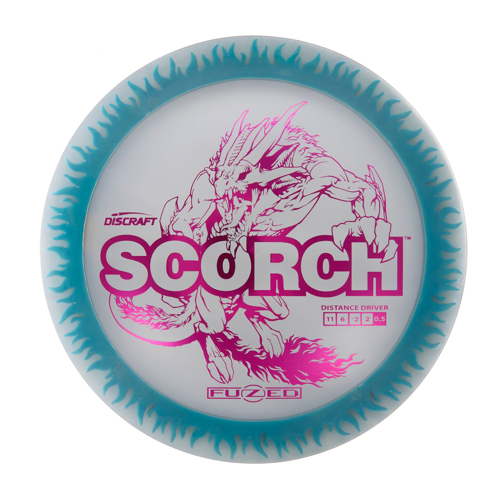 Flame Pattern Fuzed Line Scorch