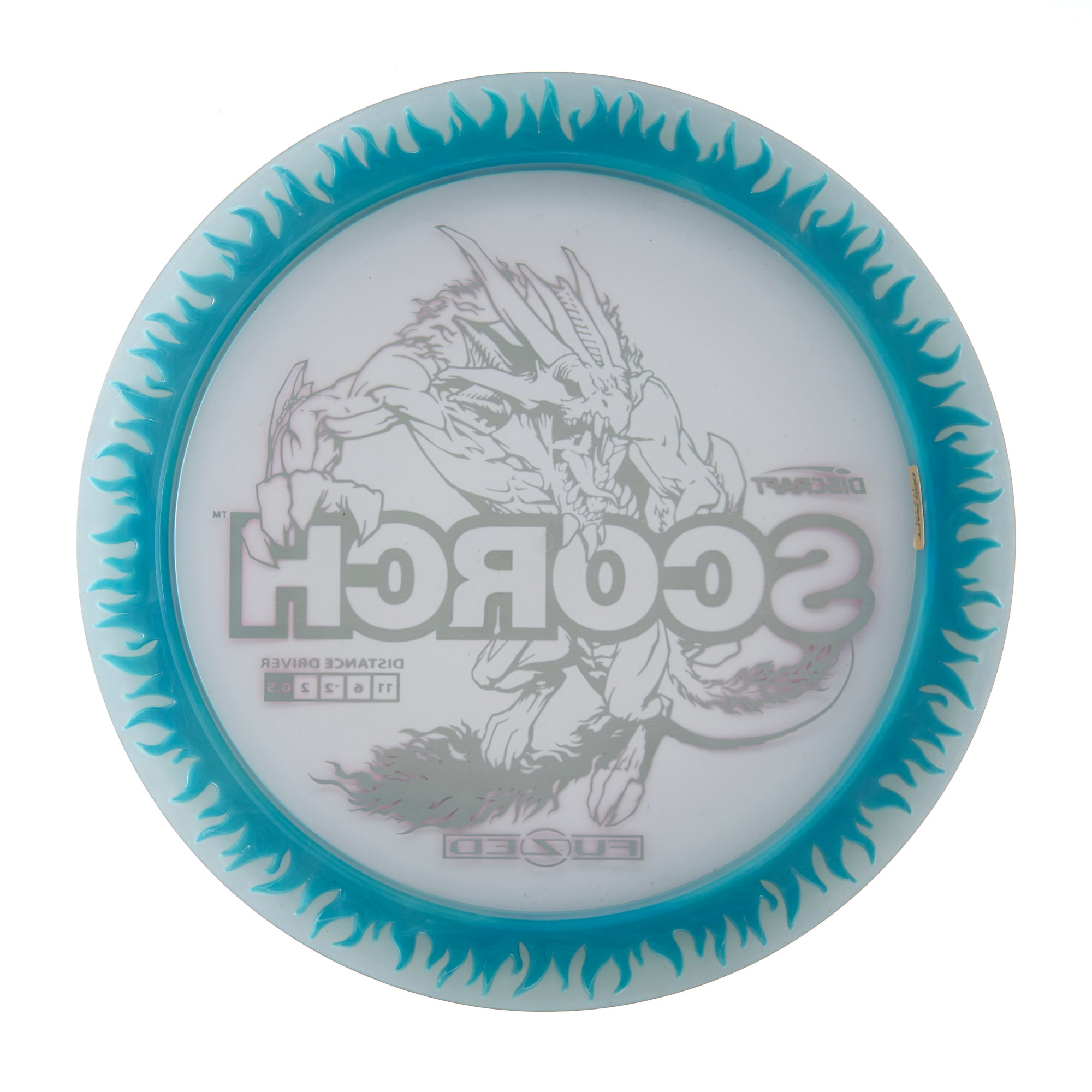 Flame Pattern Fuzed Line Scorch